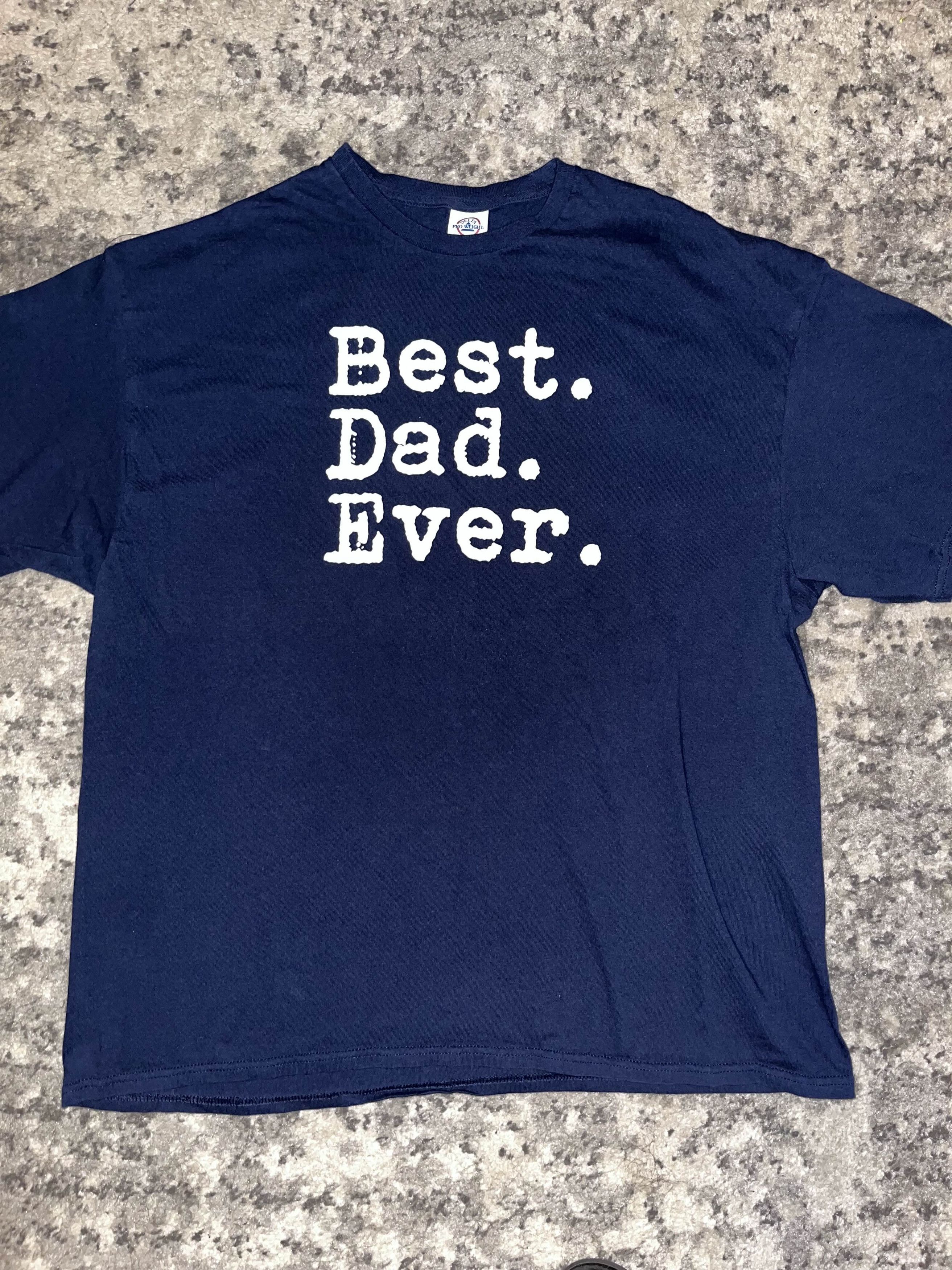 Vintage Y2K Funny Best Dad Ever Shirt Size US XXL / EU 58 / 5 - 2 Thumbnail