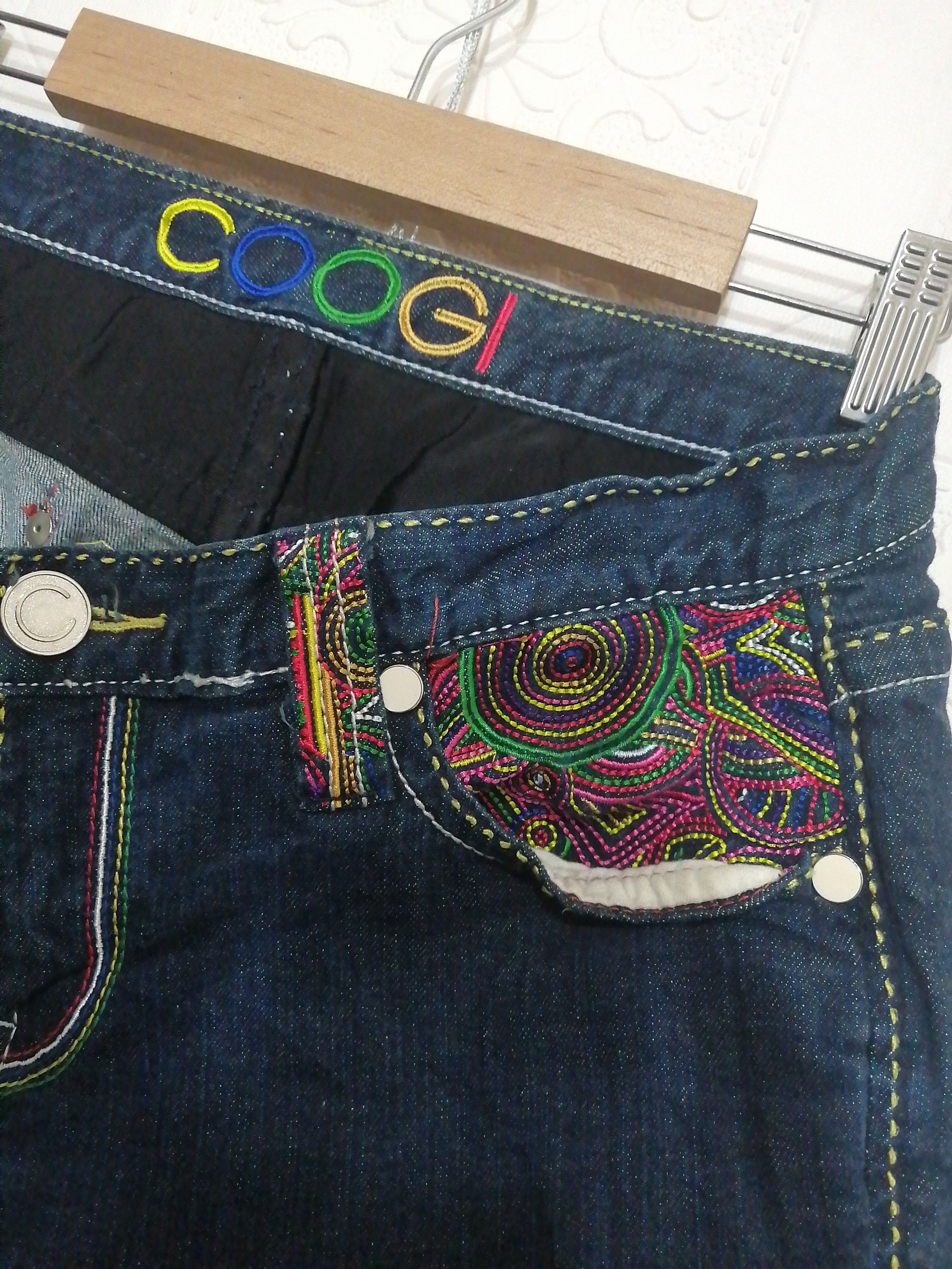 Coogi Coogi embroidered colourful jeans Size US 30 / EU 46 - 3 Thumbnail