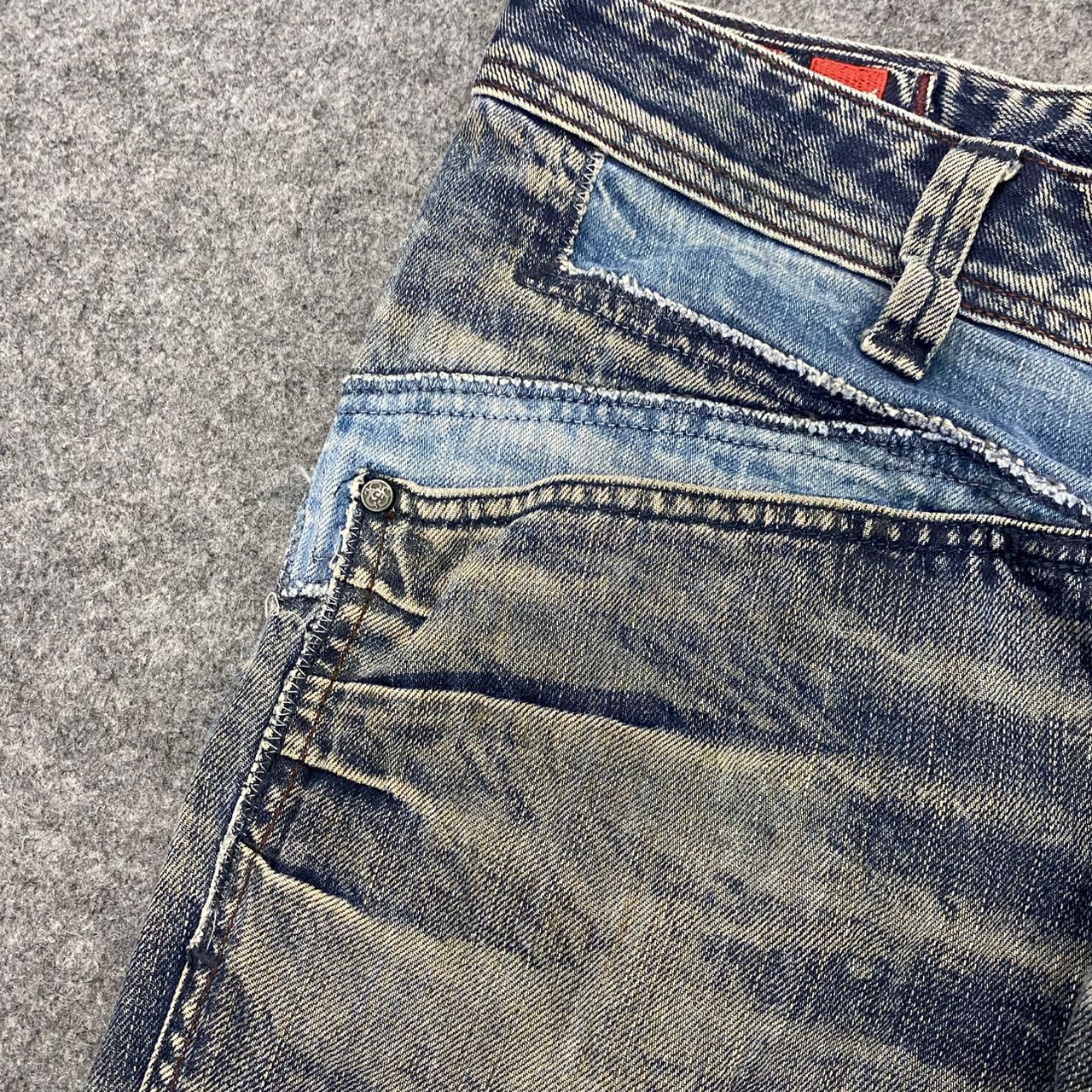 Marithe + Francois Girbaud 💥Best Offer💥 Marithe Francois Girbaud Distressed Denim Size US 35 - 9 Thumbnail