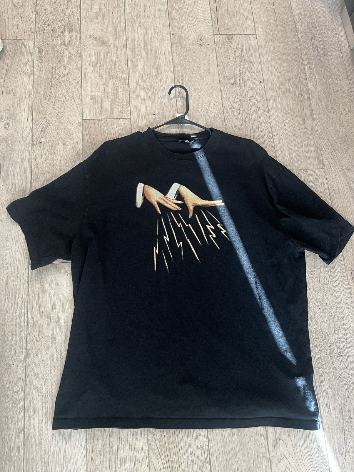 image of Lanvin Magic Hands Shirt in Black, Men's (Size XL)