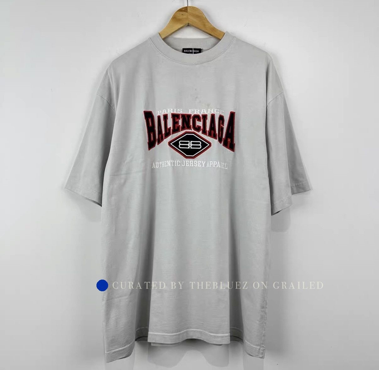 Balenciaga Vintage Batman Graphic Tee in Gray Size US L / EU 52-54 / 3 - 1 Thumbnail