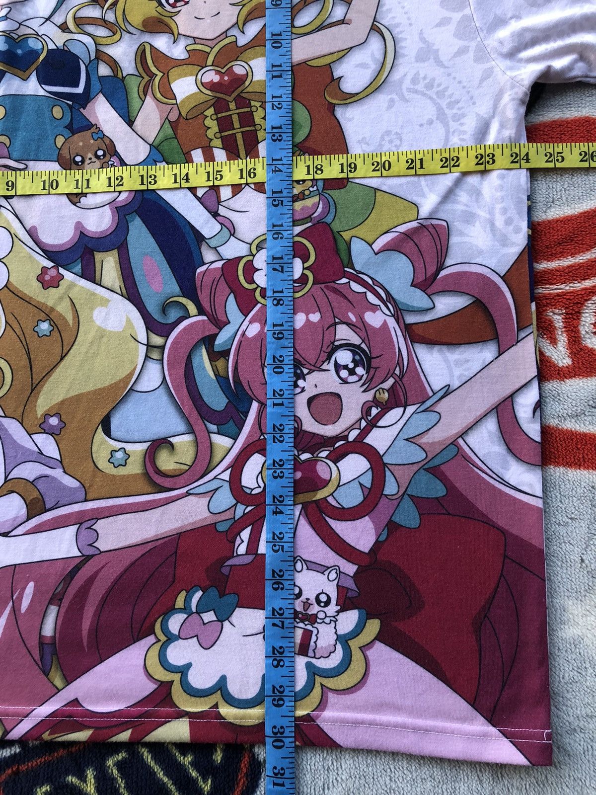 Anime Vintage Cospa Anime Delicious Party Pretty Cure Double Tee Size US XL / EU 56 / 4 - 13 Thumbnail