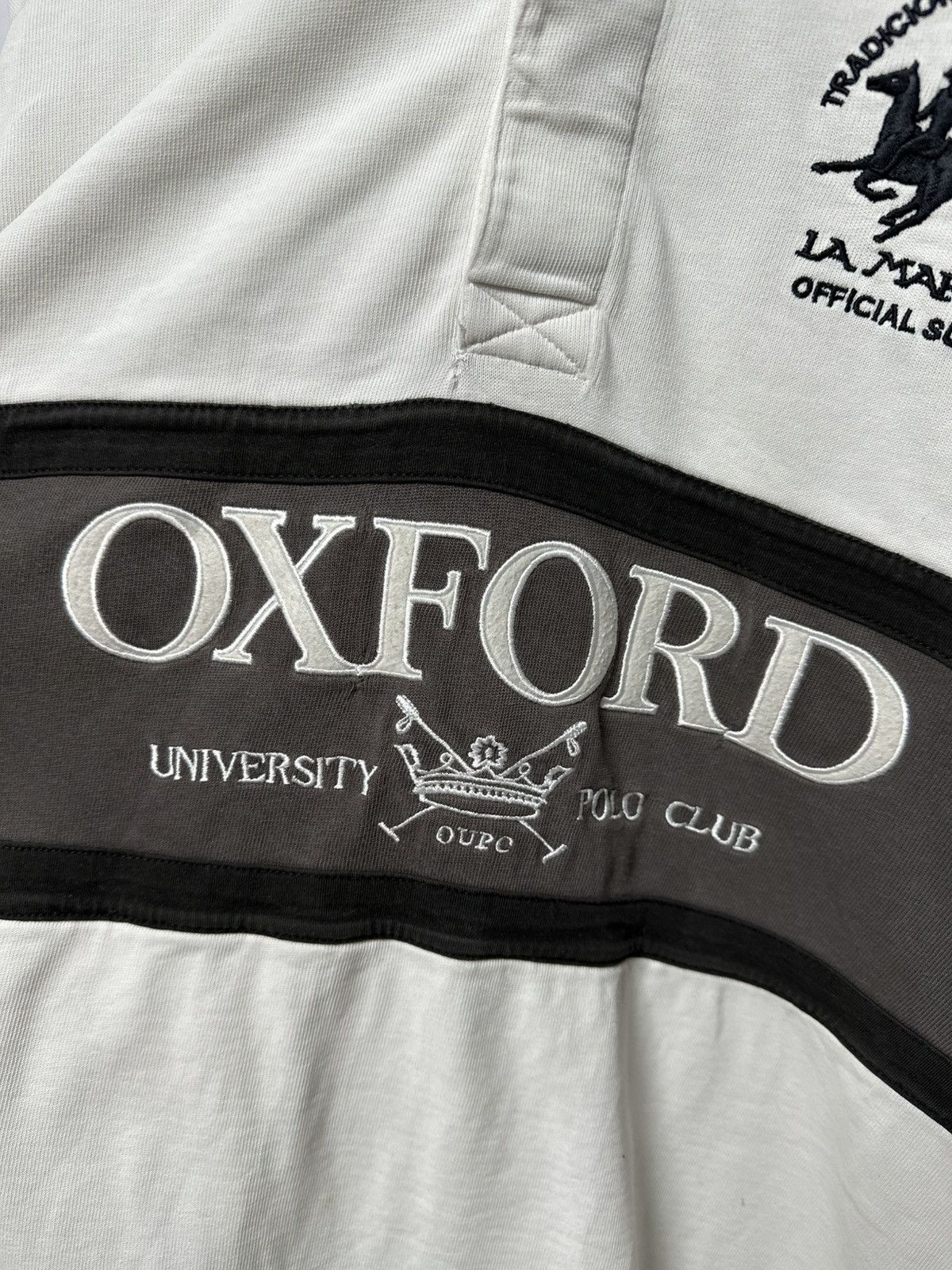 La Martina La Martina Oxford Luxury Rugby Polo Long Sleeve Vintage RARE Size US XL / EU 56 / 4 - 3 Thumbnail