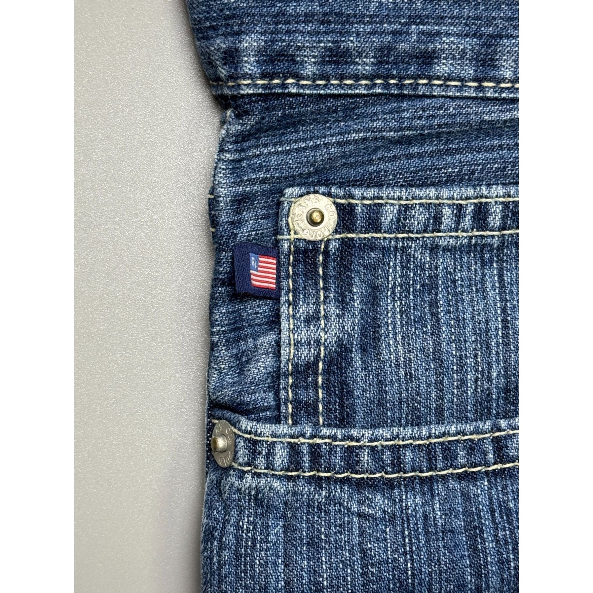 Polo Ralph Lauren Vintage Polo Jeans CO. Ralph Lauren Denim Jeans (Y1140) Size US 31 - 4 Thumbnail