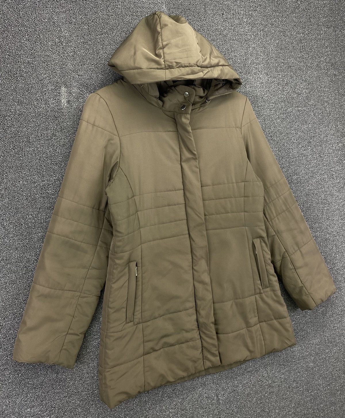 Japanese Brand Vintage Rudolph Valentino Hoodie Down Jacket Size M / US 6-8 / IT 42-44 - 2 Thumbnail