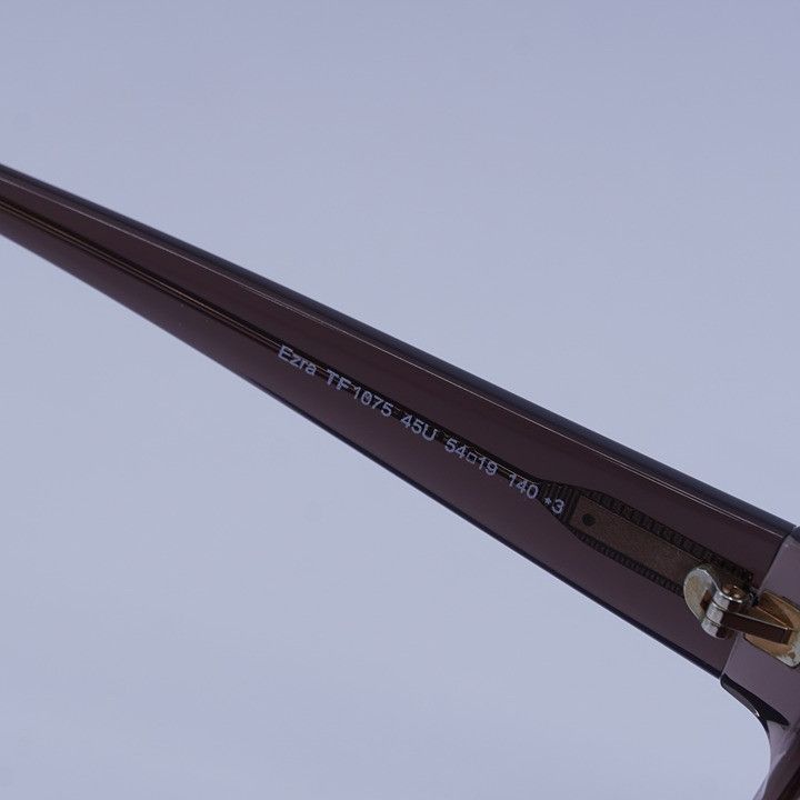 Tom Ford Tom Ford FT1075 45U Ezra Sunglasses Brown Rectangle Frame Size ONE SIZE - 7 Thumbnail
