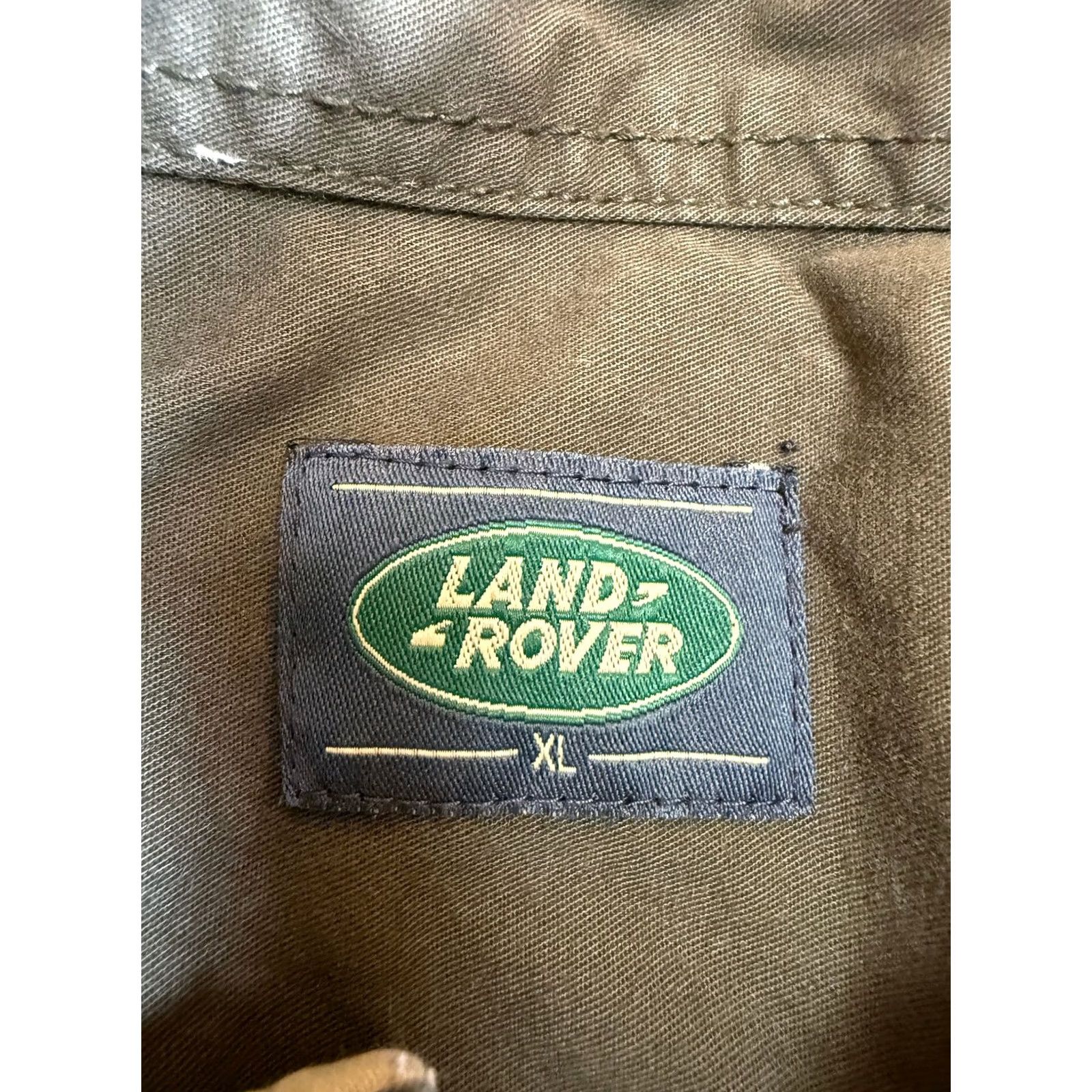 Vintage Land Rover Experience 4x4 Driving Outdoor Button-Up shirt Green Mens XL Size US XL / EU 56 / 4 - 7 Thumbnail