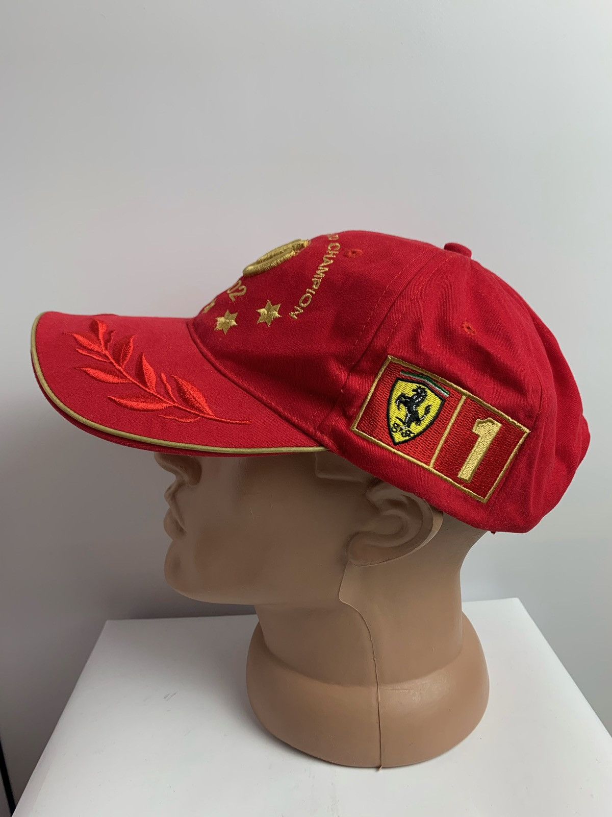 Vintage Ferrari f1 Schumacher vintage racing cap 2002 Size ONE SIZE - 2 Thumbnail