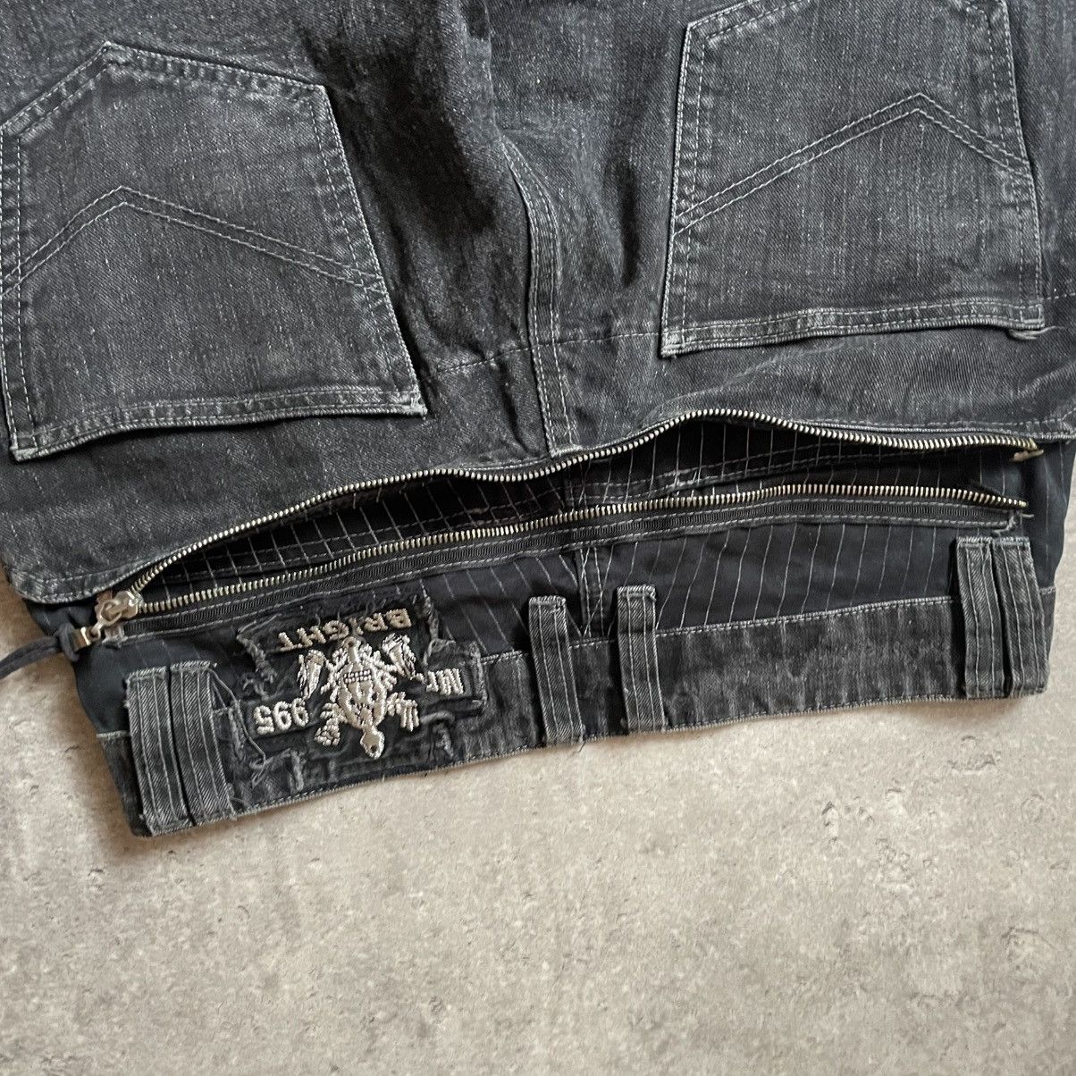 Other Avantgarde Multi Pocket Zip Ghotic Pants Size US 32 / EU 48 - 5 Thumbnail