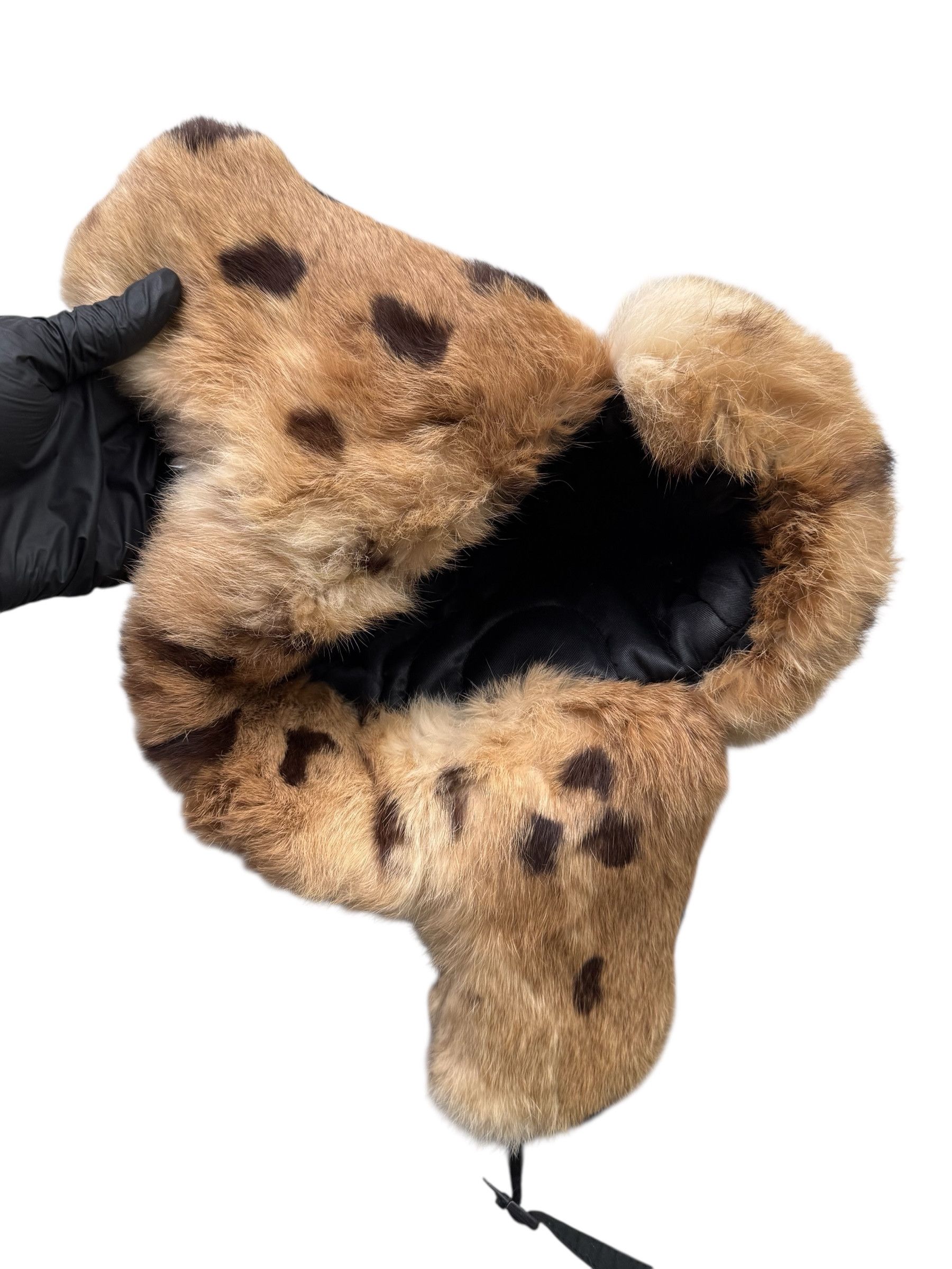 Japanese Brand Vintage Real Fur Ushanka Hat W285 Size ONE SIZE - 4 Thumbnail