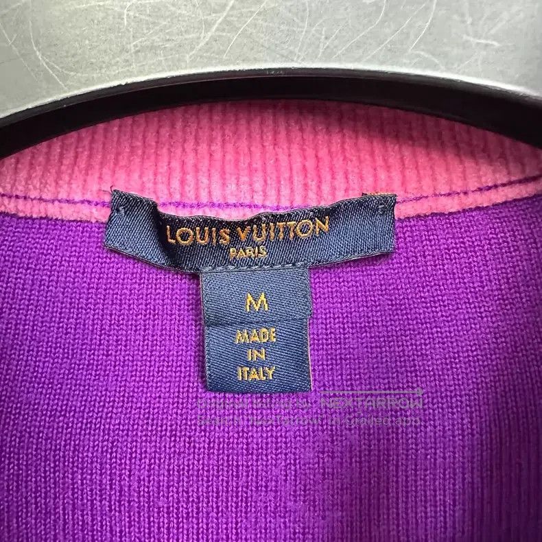 Louis Vuitton Louis Vuitton Classic logo half zip navy collar long sleev Size M / US 6-8 / IT 42-44 - 4 Thumbnail