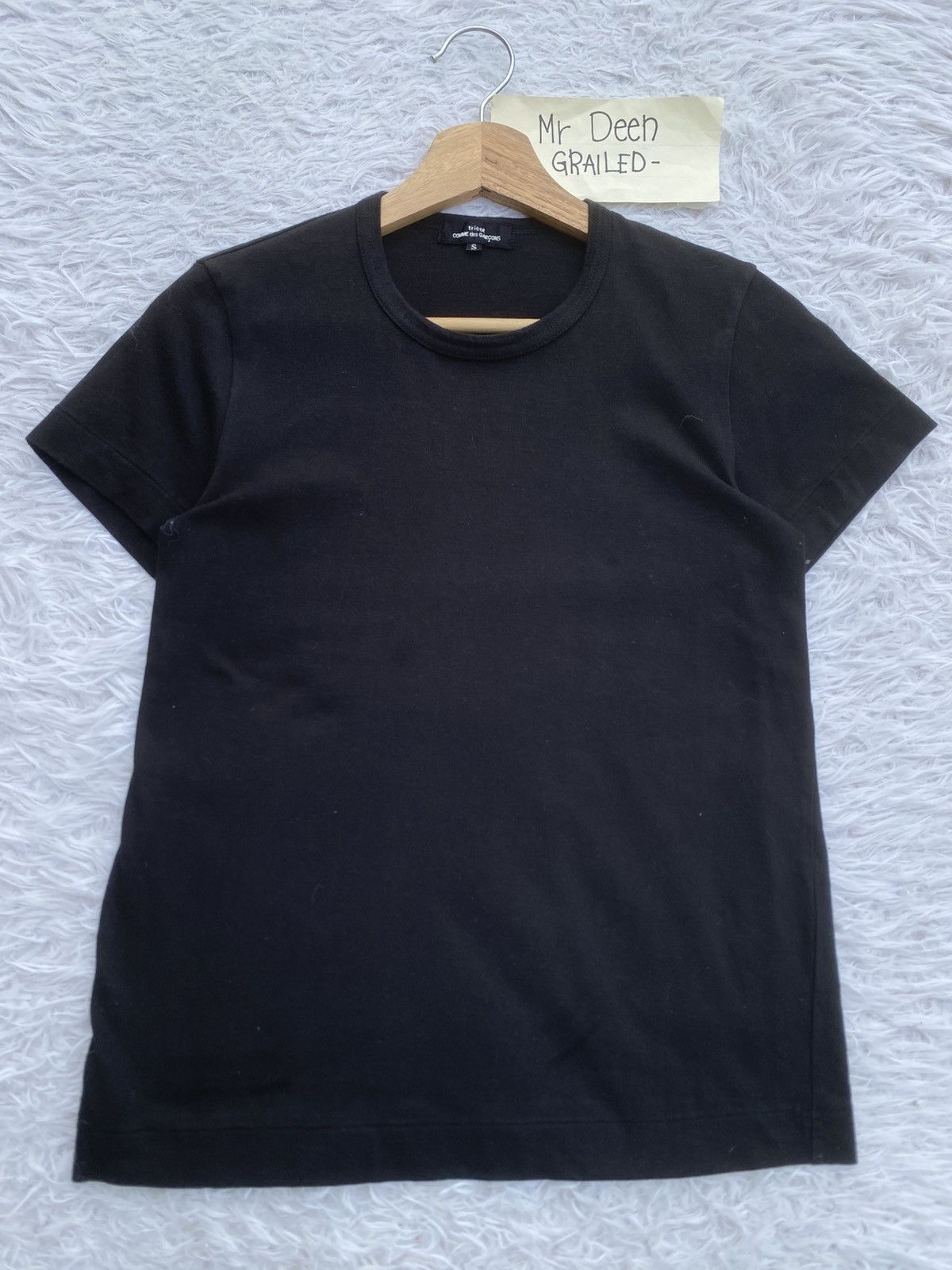 Comme des Garcons Rare AD2016 tricot Comme Des Garcons Plain Tshirt Size S / US 4 / IT 40 - 4 Thumbnail
