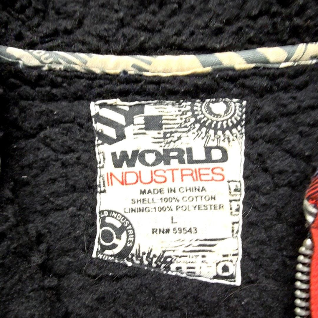 Other Vintage World Industries Hoodie Sherpa Lined Red L Jacket Size US L / EU 52-54 / 3 - 9 Thumbnail