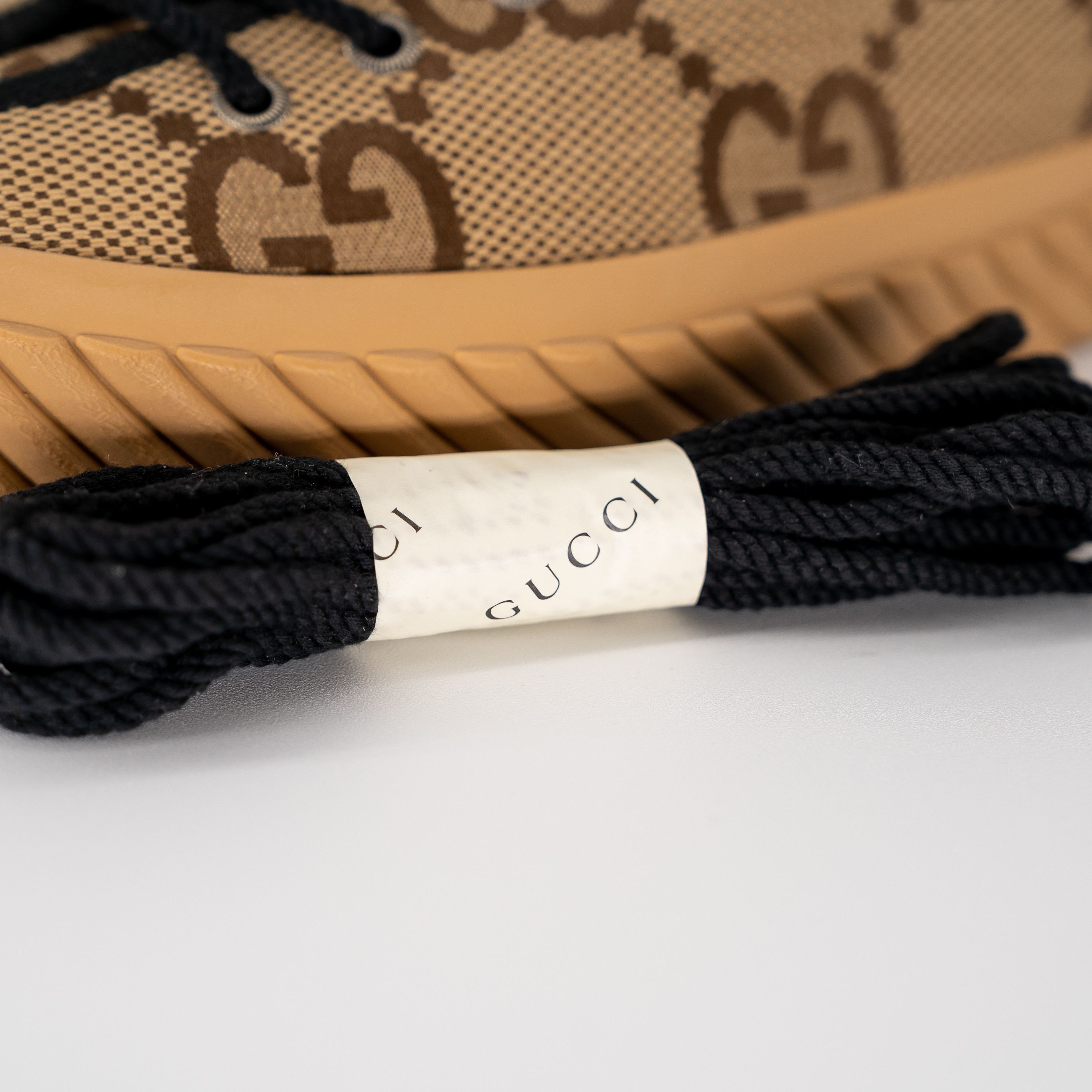 Gucci size 13G - Gucci GG Canvas High Top Sneakers Brown Size US 13 / EU 46 - 4 Thumbnail