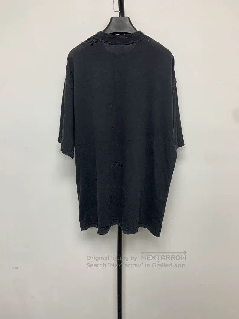 Balenciaga Balenciaga Patterned letter printed round neck short-sleev Size US M / EU 48-50 / 2 - 2 Thumbnail