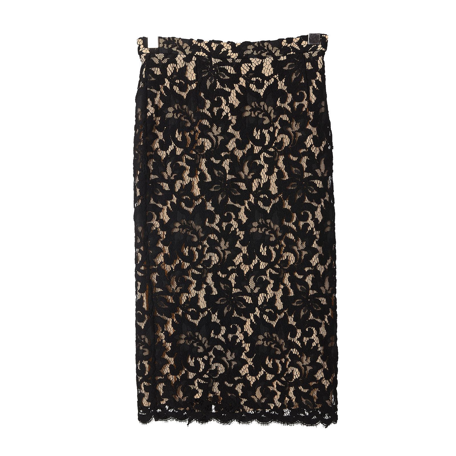 Celine Celine Lace Midi Skirt Black Size 38 Size 27" / US 4 / IT 40 - 1 Thumbnail