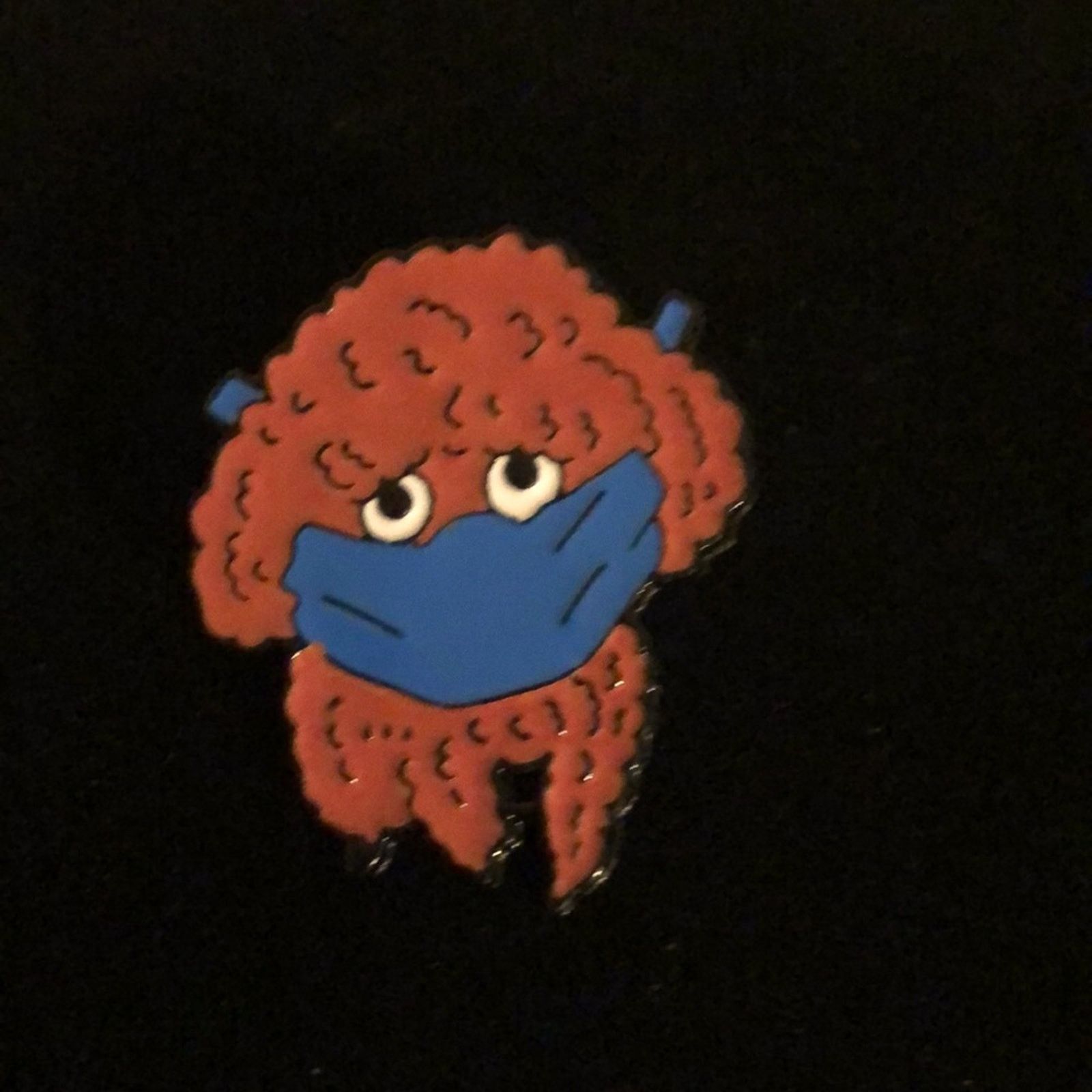 Other Dog with Mask Pin Brooch Size ONE SIZE - 1 Thumbnail
