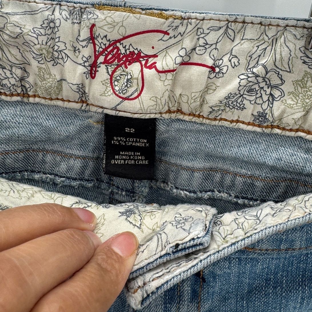 Other Vintage Venizia True 90s Y2K flared light wash jeans size 22 Size 38" / US 16 / IT 52 - 4 Thumbnail