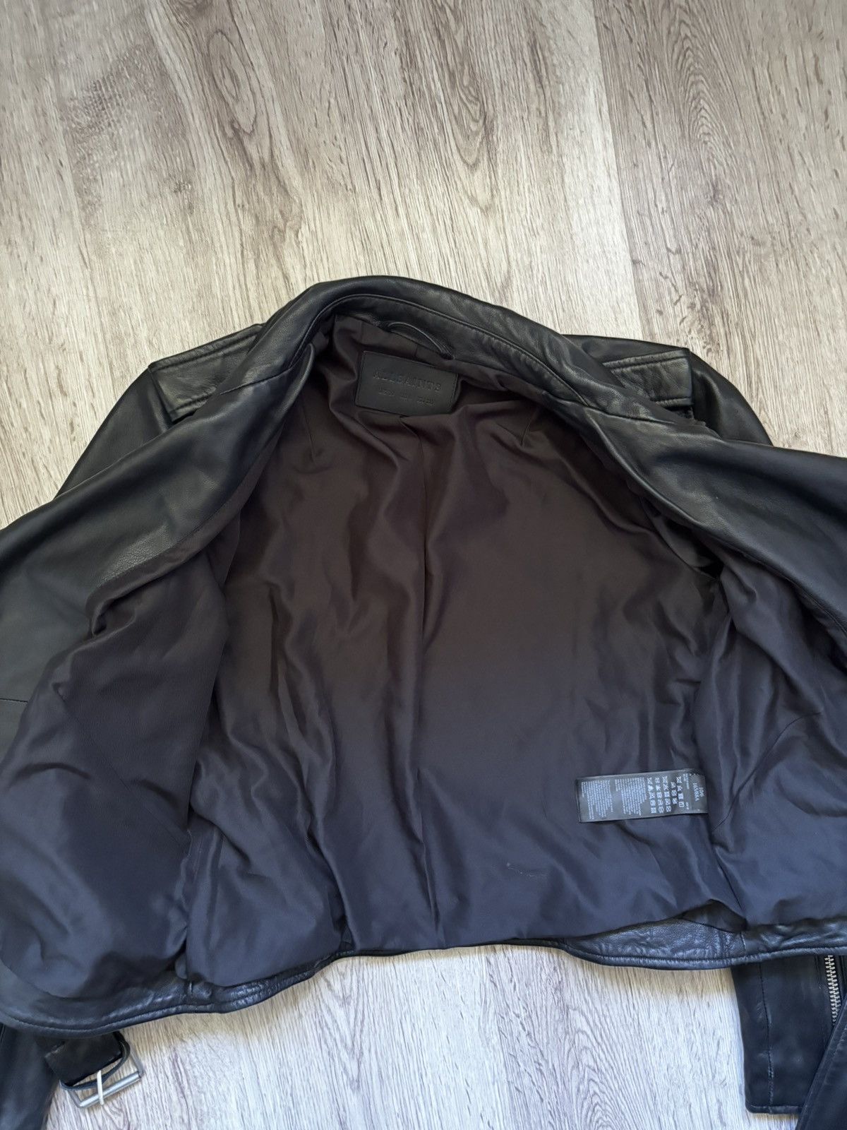 Allsaints All Saints BALFERN LEATHER BIKER JACKET Size M / US 6-8 / IT 42-44 - 19 Thumbnail