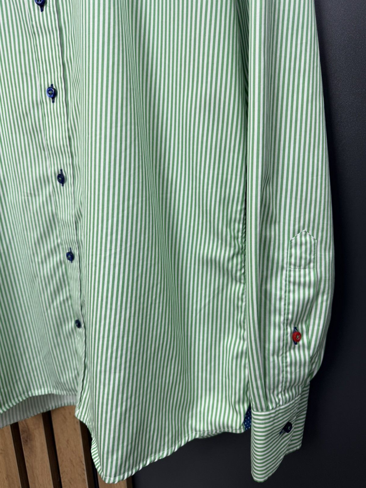 Other Stenstroms Slimline Striped Shirt Men’s Size 41/16 Size US L / EU 52-54 / 3 - 6 Thumbnail
