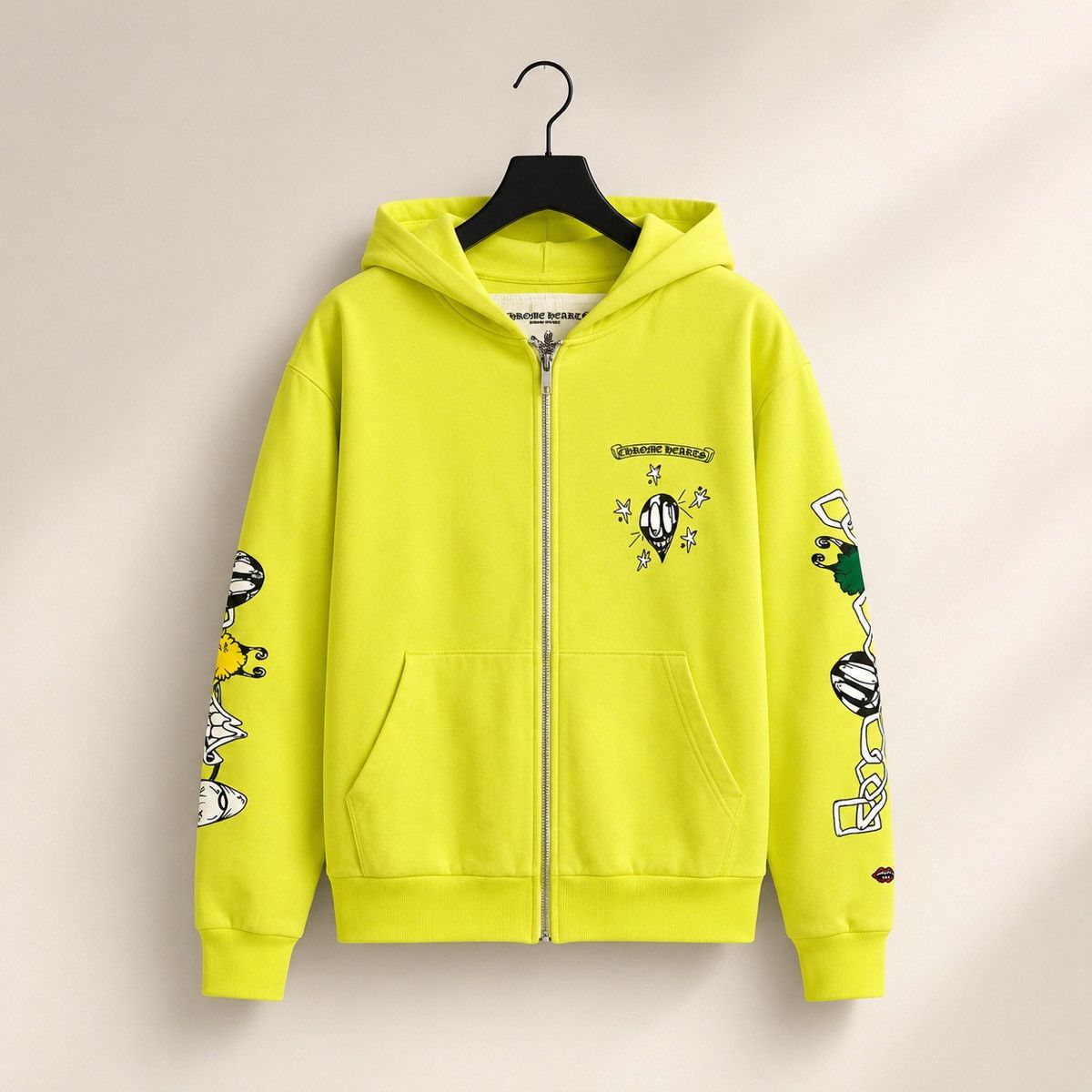 Chrome Hearts × Matty Boy Chrome Hearts x Matty Boy Zip Up Hoodie