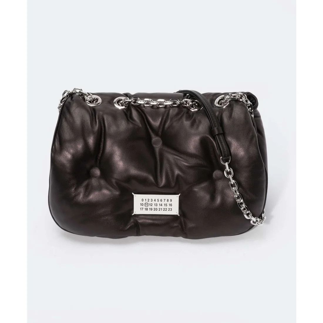Maison Margiela o1s22i1n1124 Size: OS / Glam Slam Chain Bag in Black Size ONE SIZE - 1 Thumbnail