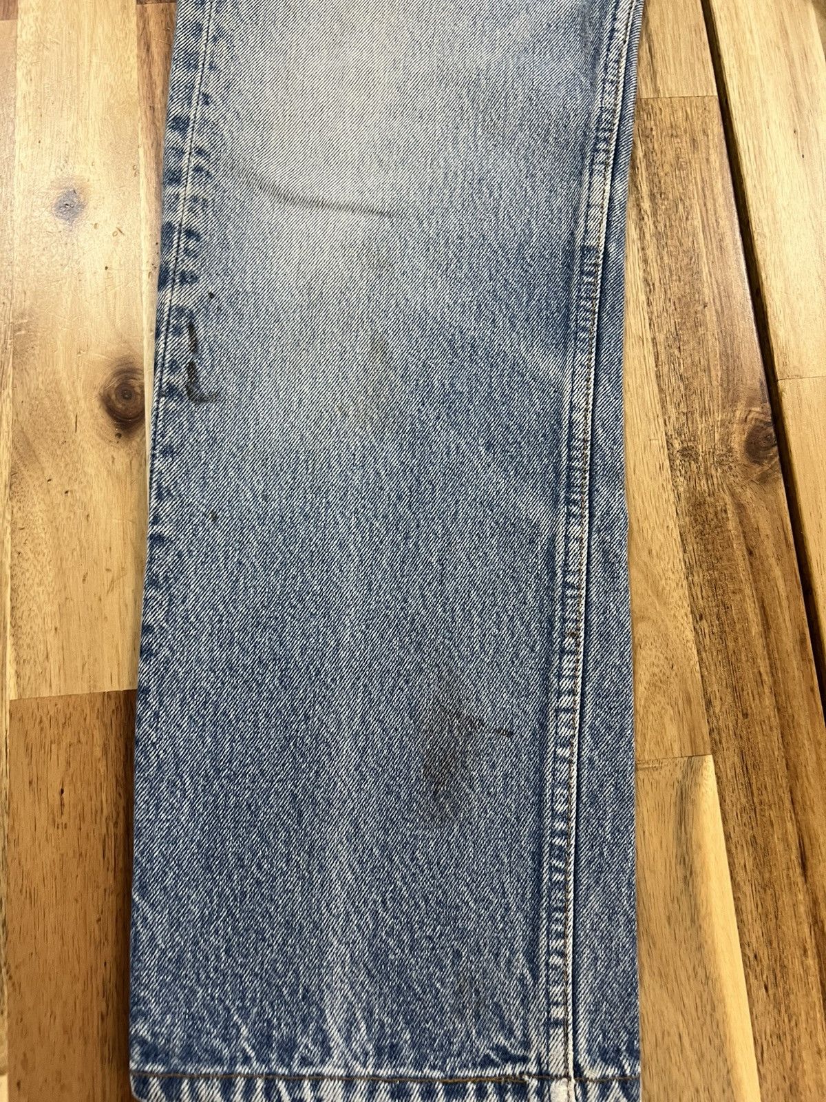 Levi's Vintage 90’s Levis 501XX Small e Non Selvedge Denim Jeans Size US 31 - 6 Thumbnail