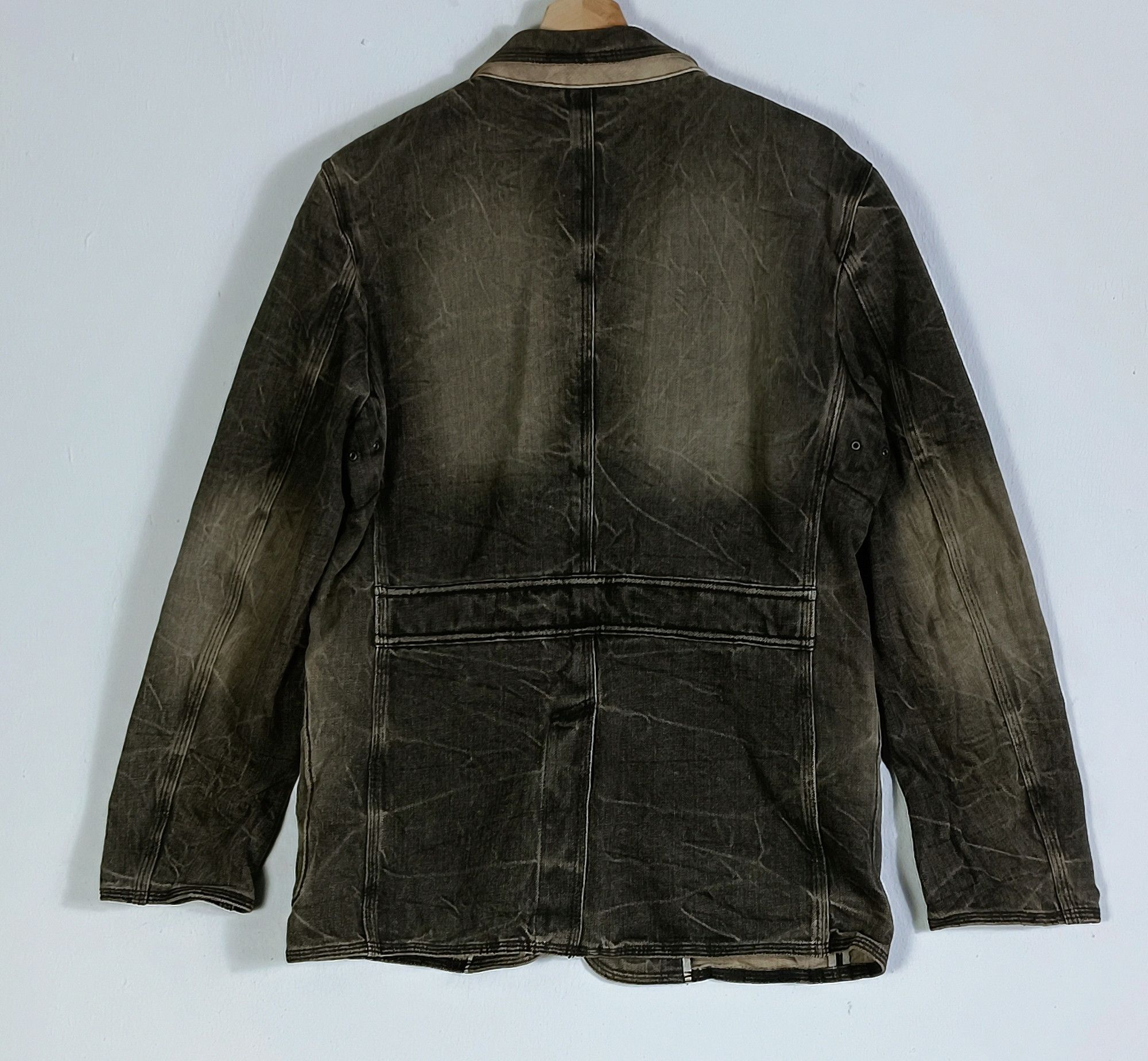 Jun Takahashi Vintage💥 Jun Men by Jun Takahashi Denim Chroe Size US M / EU 48-50 / 2 - 9 Thumbnail