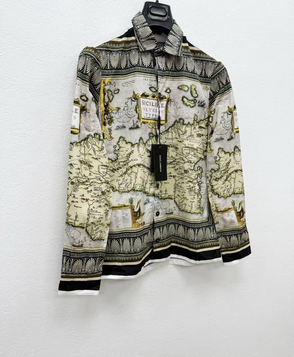 Dolce & Gabbana Dolce & Gabbana 100% Cotton Long Sleeve Shirt J30 Size US S / EU 44-46 / 1 - 1 Thumbnail