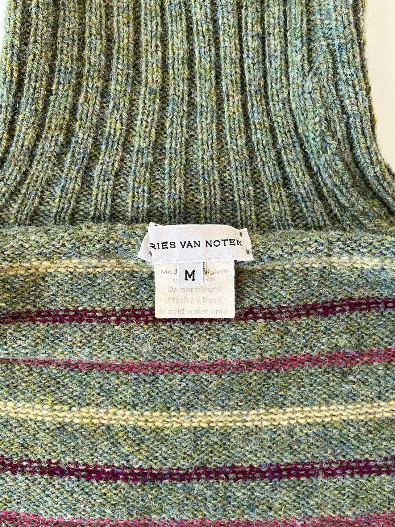 Dries Van Noten DRIES VAN NOTEN 1990s-2000s Knit Sweater Size US M / EU 48-50 / 2 - 6 Thumbnail