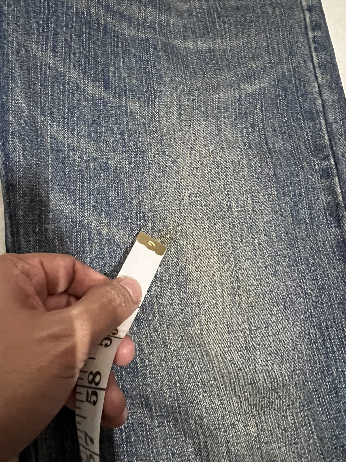 Hysteric Glamour × If Six Was Nine × Japanese Brand 🌈Double Waist 90’s style Amore Puro Faded Washed Jean Size US 30 / EU 46 - 13 Thumbnail