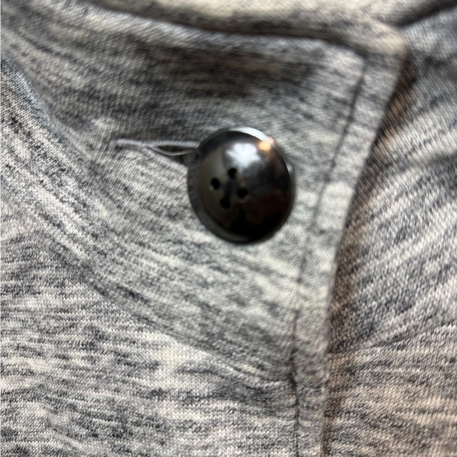 Other CAbi Heather Gray Button-Up Blazer Size M / US 6-8 / IT 42-44 - 2 Thumbnail