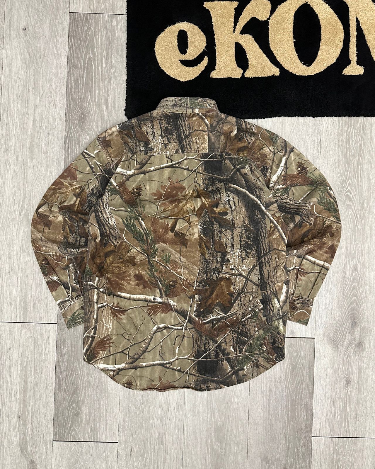 Cabelas Vintage Cabela's RealTree Camo Button-Up Shirt Medium Tall Size US M / EU 48-50 / 2 - 2 Thumbnail
