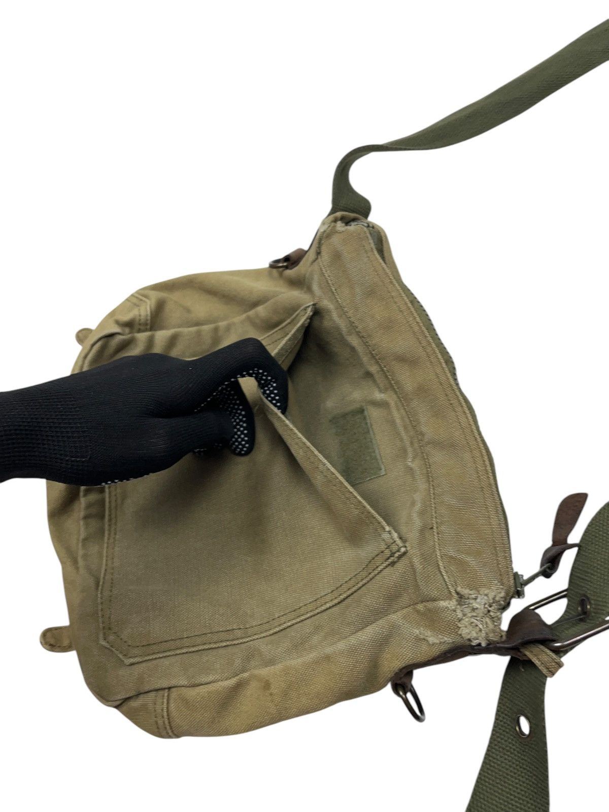 Vintage Vintage Distressed Military Bag Multi Pocket Diesel Style Size ONE SIZE - 6 Thumbnail