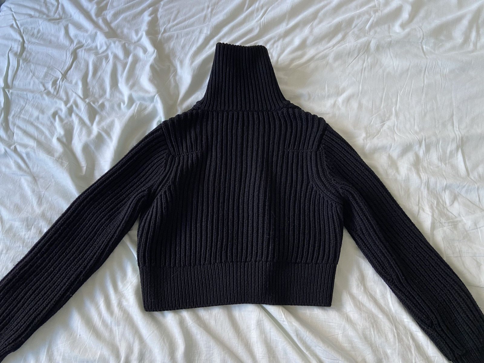 Dior FW17 Cropped Zip Knitted Sweater Size US S / EU 44-46 / 1 - 3 Thumbnail