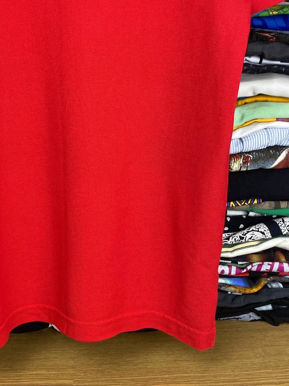 Apple × Arts & Science × Vintage Apple Embroidered Logo y2k Red Tee Size US M / EU 48-50 / 2 - 6 Thumbnail