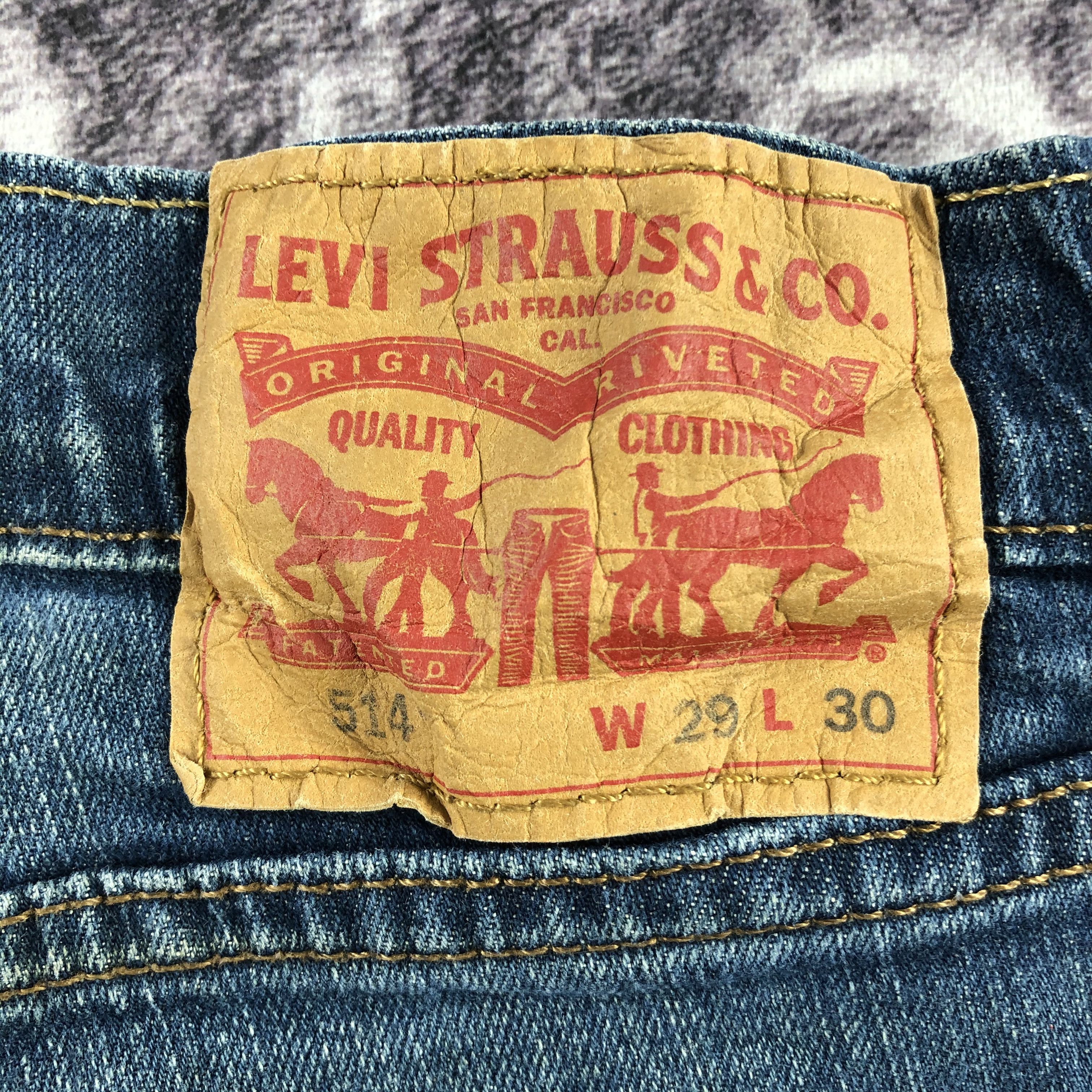 Levi's × Vintage Vintage Blue Wash Levis 514 Jeans-JM2970 Size US 29 - 6 Thumbnail