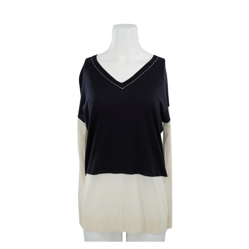 Vince NWT Vince. Color Block V Neck Sweater Size XS Size XS / US 0-2 / IT 36-38 - 2 Thumbnail