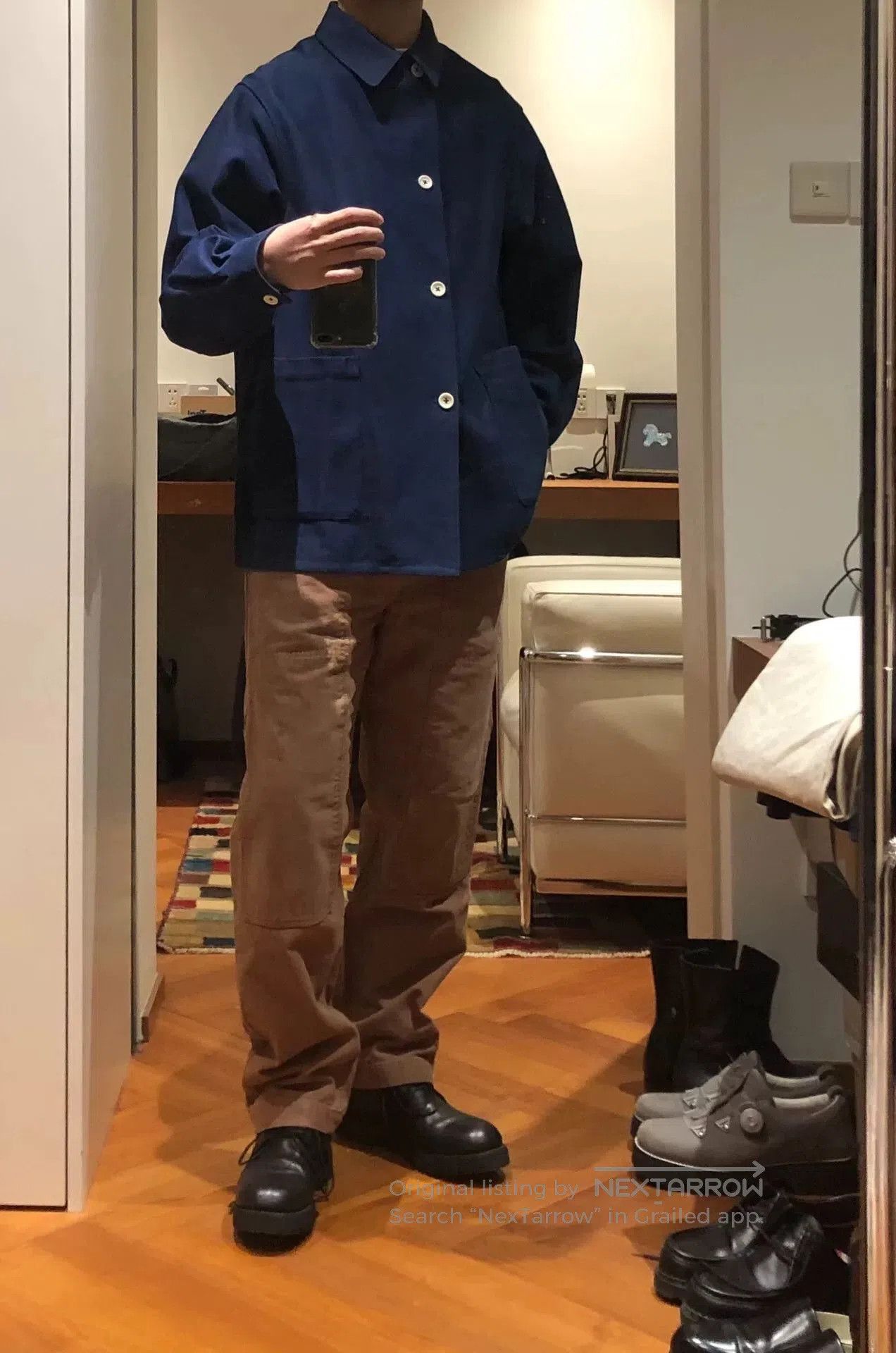 MAATEE & SONS MAATEE&SONS Moleskin Work Jacket. Size US L / EU 52-54 / 3 - 9 Thumbnail