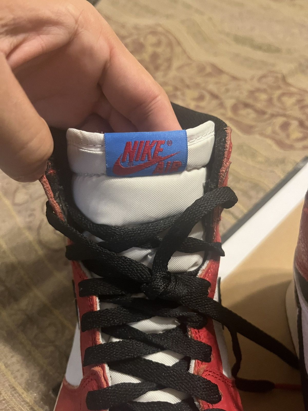 Nike Jordan 1 Retro High Spider man Origin Story Size US 11 / EU 44 - 9 Thumbnail