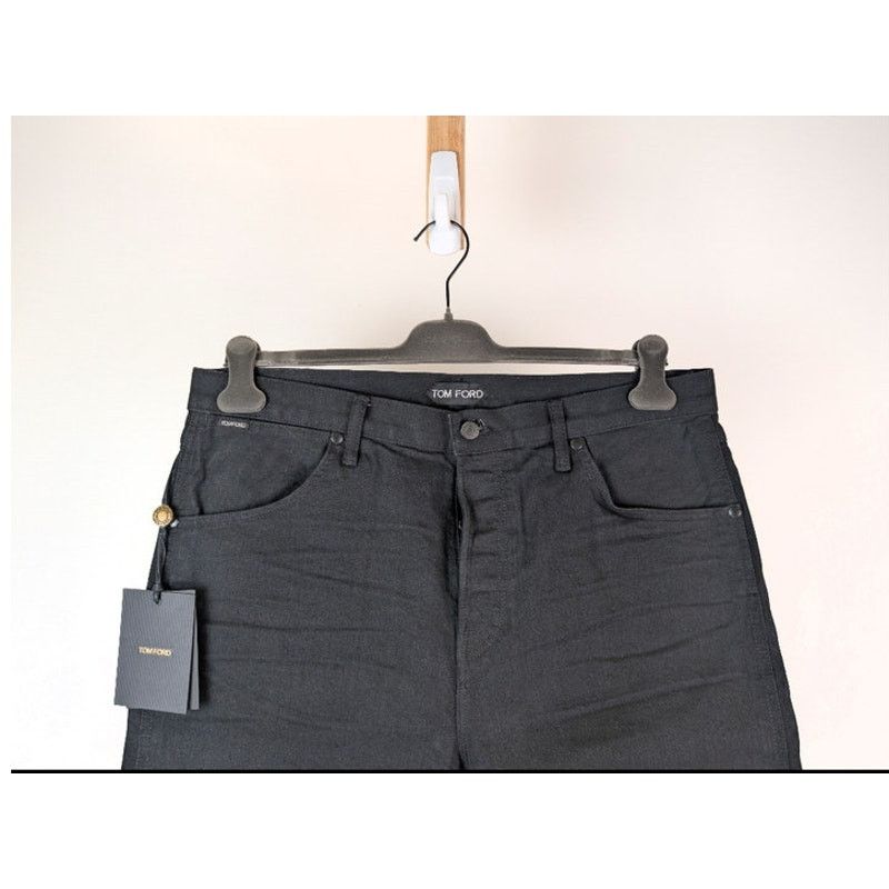 Tom Ford o1rshd1 Tapered Fit Denim Jeans in Black Size US 36 / EU 52 - 3 Thumbnail