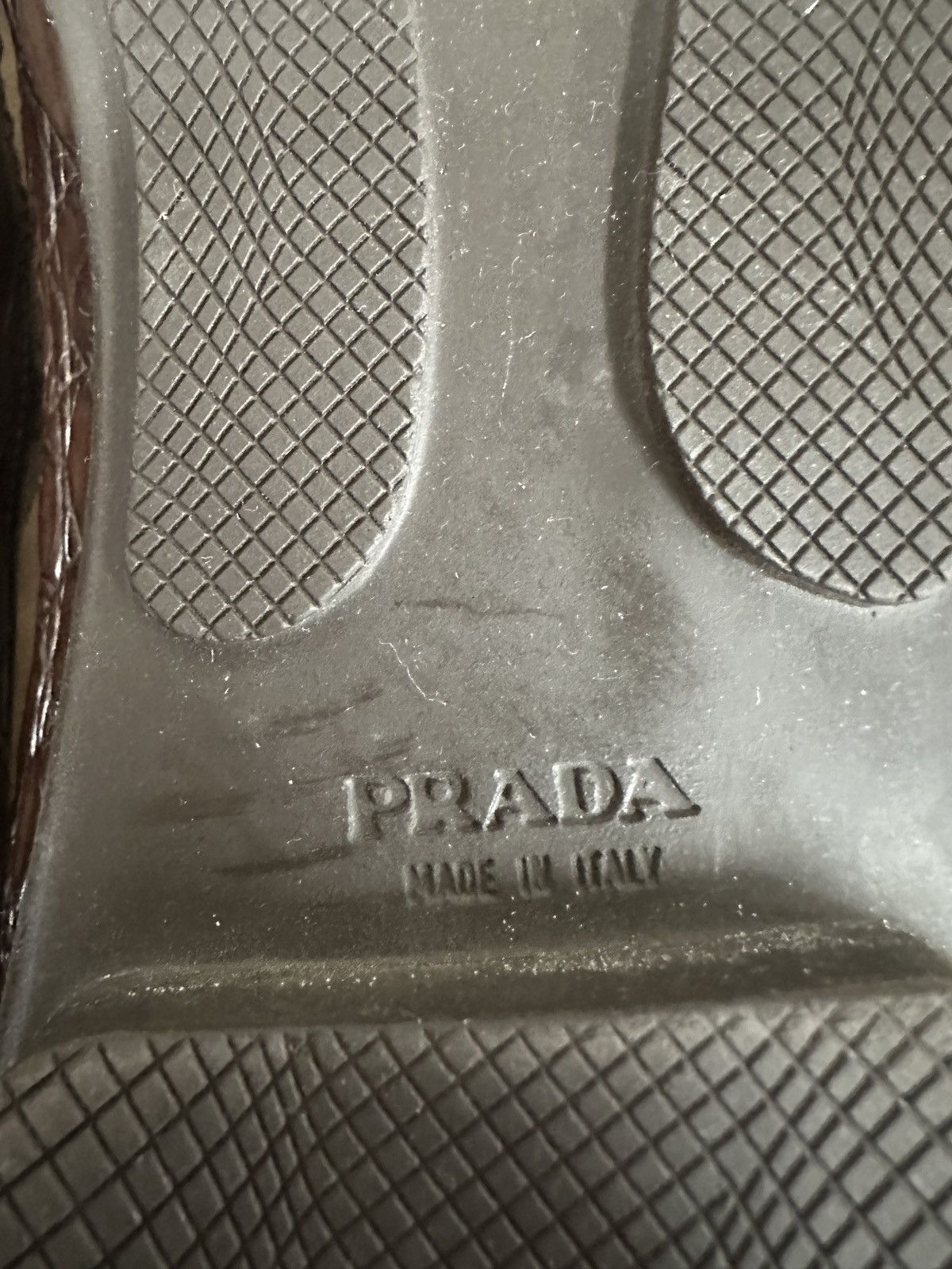 Prada Prada Crocodile Print Dress shoes Size US 11 / EU 44 - 4 Thumbnail