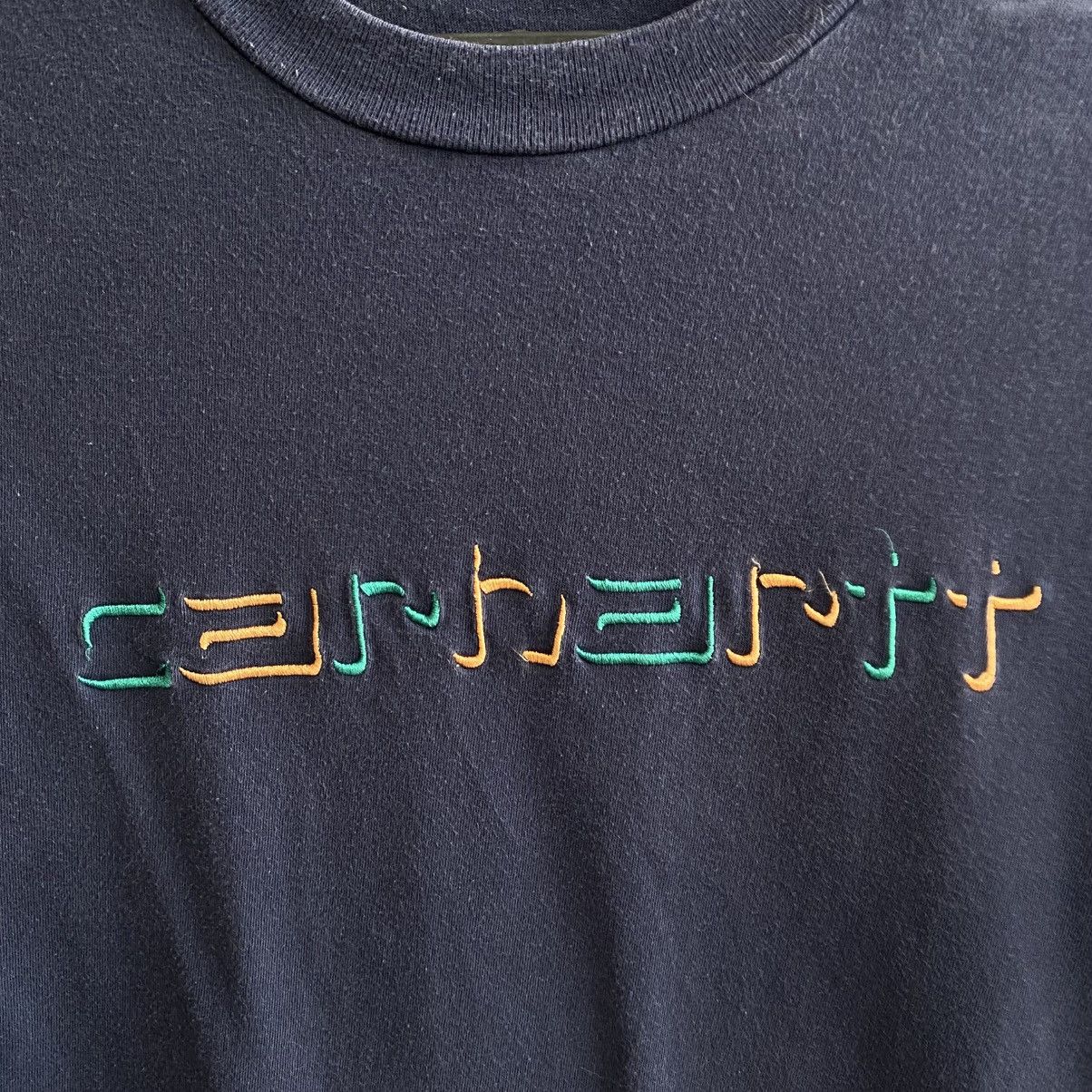 Carhartt Wip Vintage Carhartt Wip big logo y2k streetwear opium tee Size US S / EU 44-46 / 1 - 3 Thumbnail