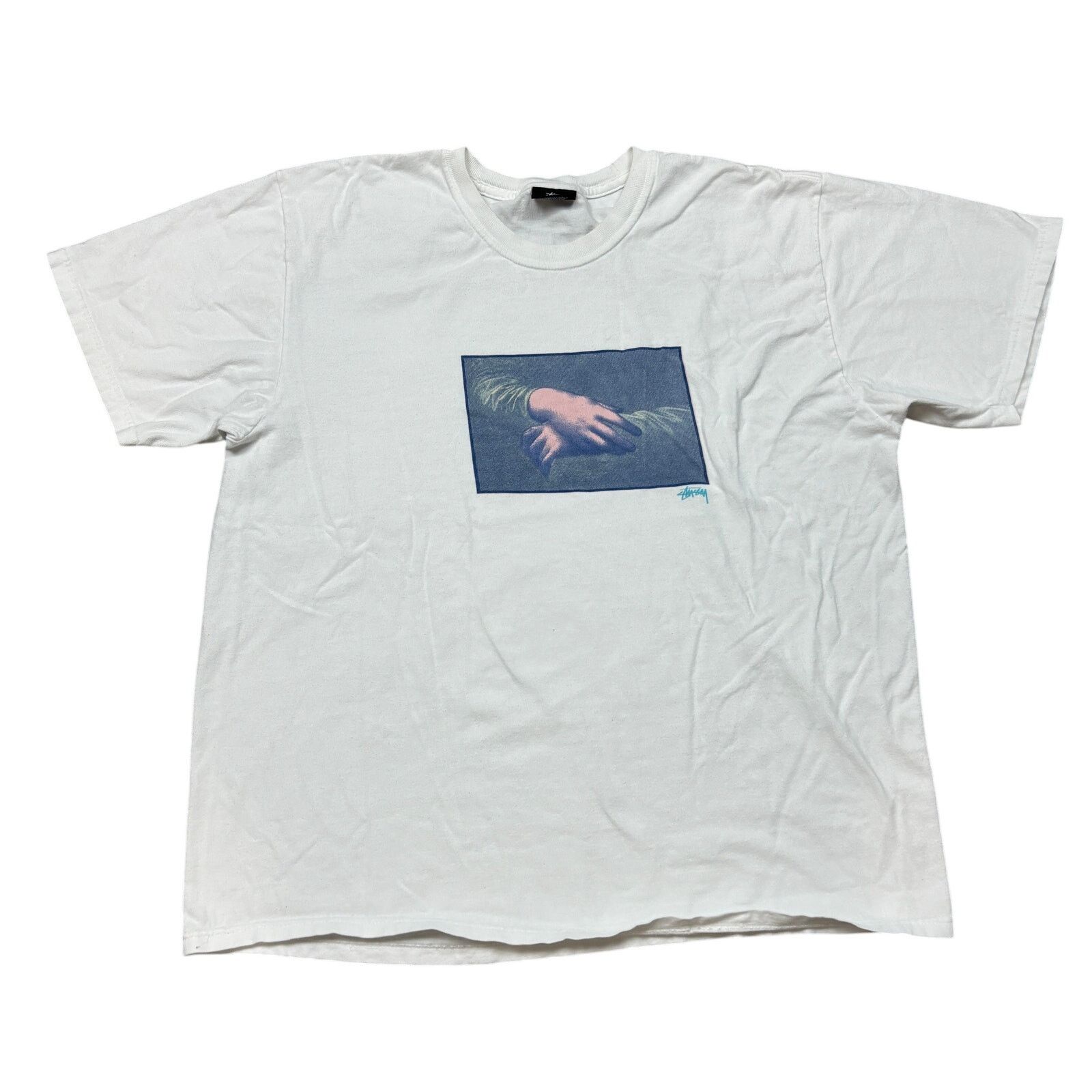 Stussy Stussy Lisa Mona Lisa Hands Da Vinci SS Shirt Men's Large Size US L / EU 52-54 / 3 - 1 Thumbnail