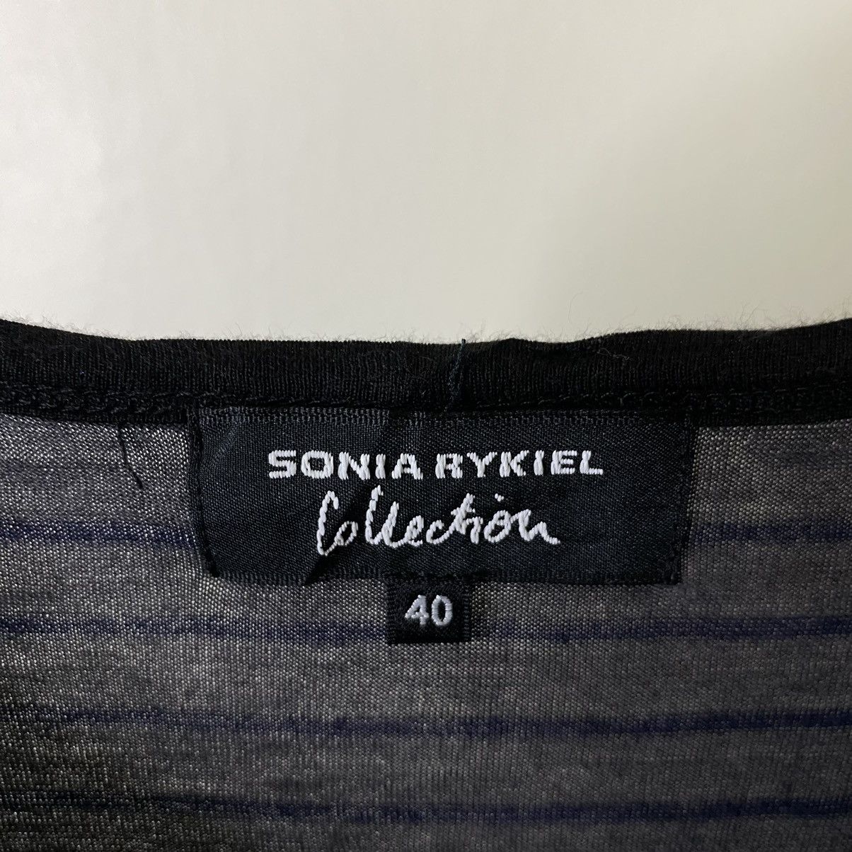 Sonia Rykiel Sonia Rykiel Collection Stripes LS Women T Shirt Size S / US 4 / IT 40 - 3 Thumbnail