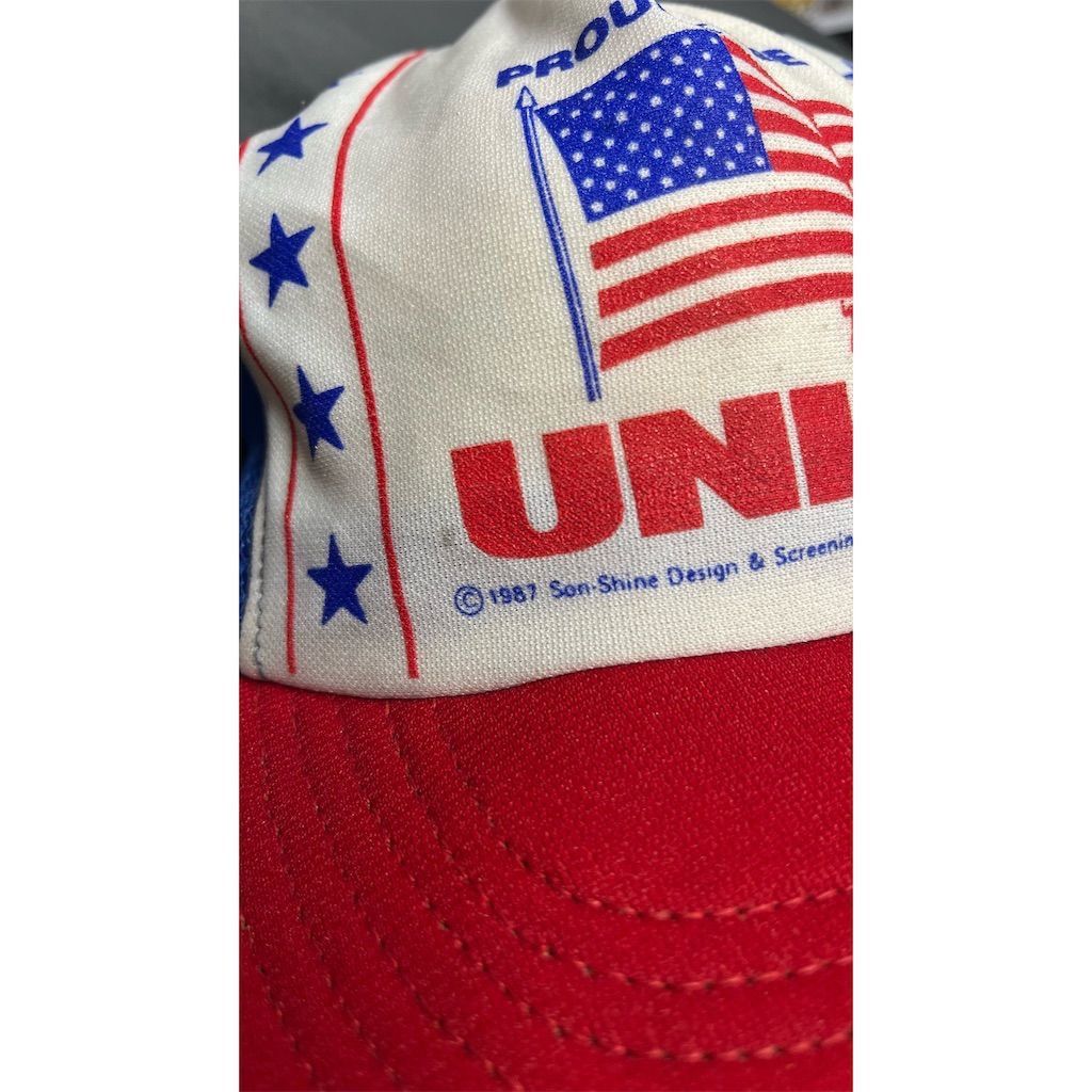Other 1987 Vintage Railroad Union Trucker Hat Size ONE SIZE - 6 Thumbnail