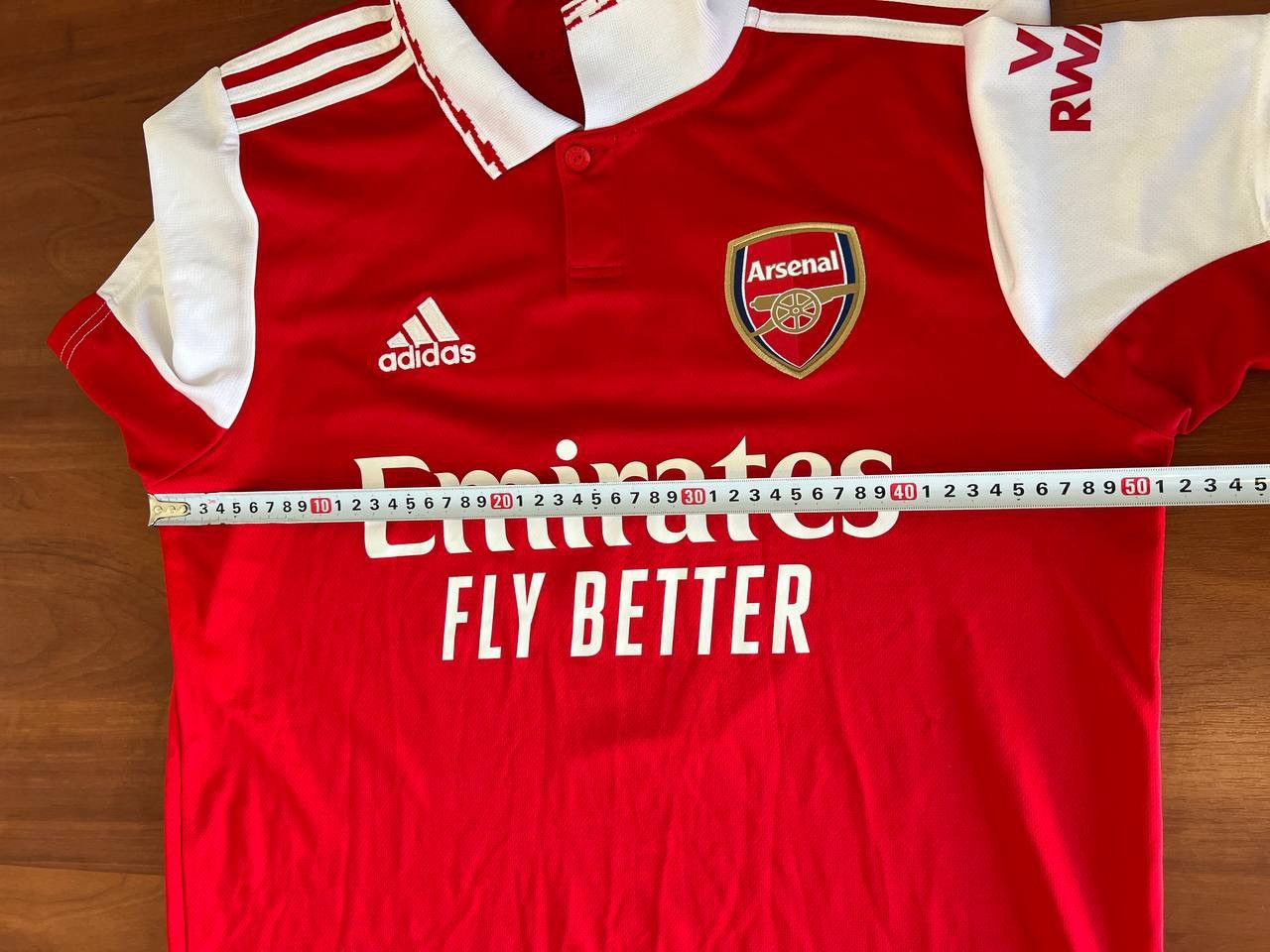 Adidas 2022/23 ARSENAL FC #7 SAKA HOME SOCCER FOOTBALL JERSEY SHIRT Size US M / EU 48-50 / 2 - 15 Thumbnail