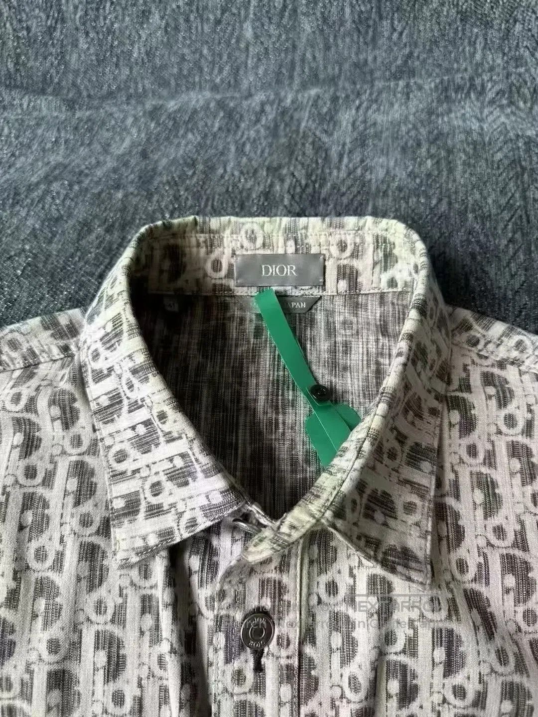 Dior Dior size 41 Full Print Denim Shirt Jacket| Size US S / EU 44-46 / 1 - 3 Thumbnail