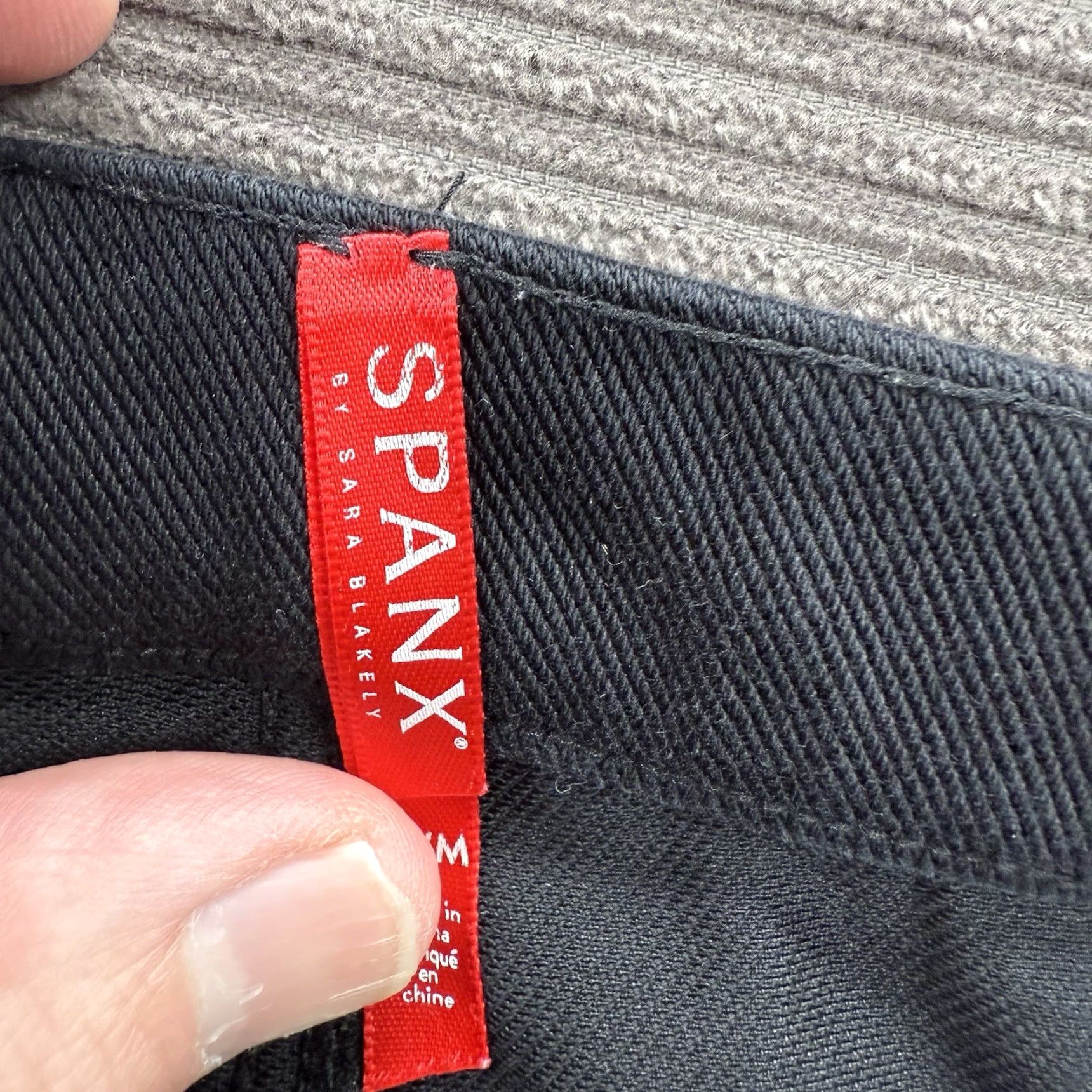 Spanx Spanx Jeans Women M Black Cotton Mid Rise Jegging Stretch Comfort Casual Size 32" / US 10 / IT 46 - 3 Thumbnail