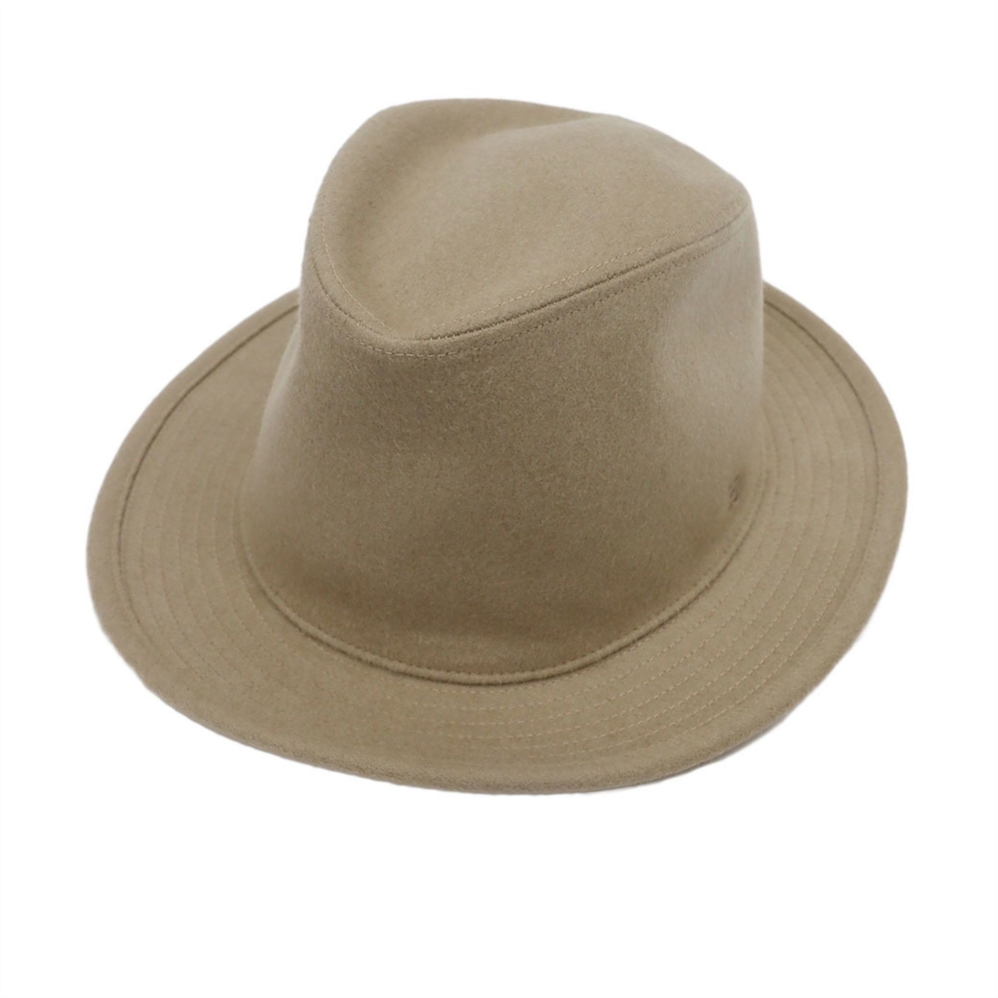 Other Hermes Hermès Fidelio Beige Cashmere Hat H222058N 1W58 Men's Size ONE SIZE - 1 Thumbnail